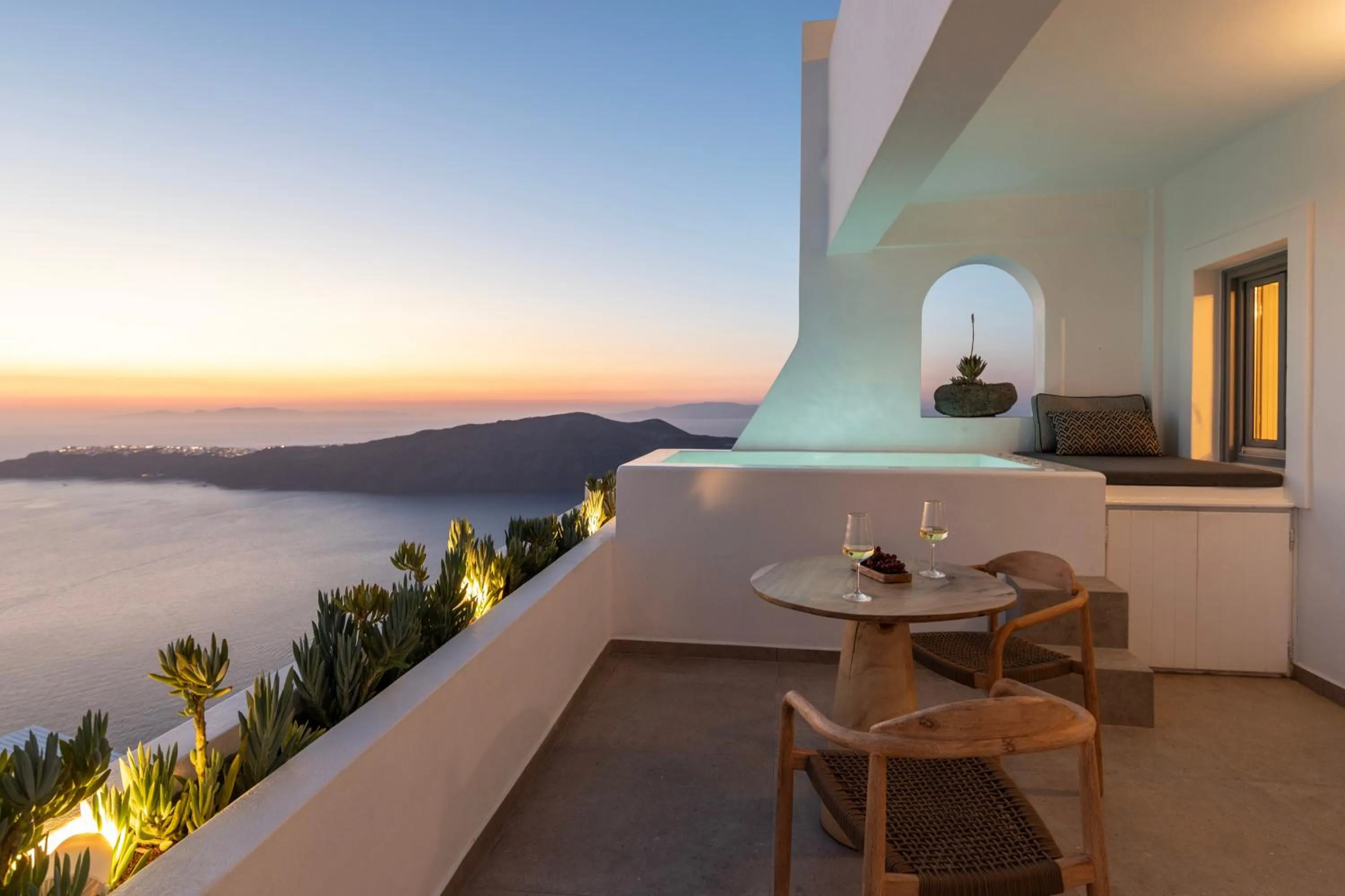 Hot Tub in LUKAS Aethereal Living