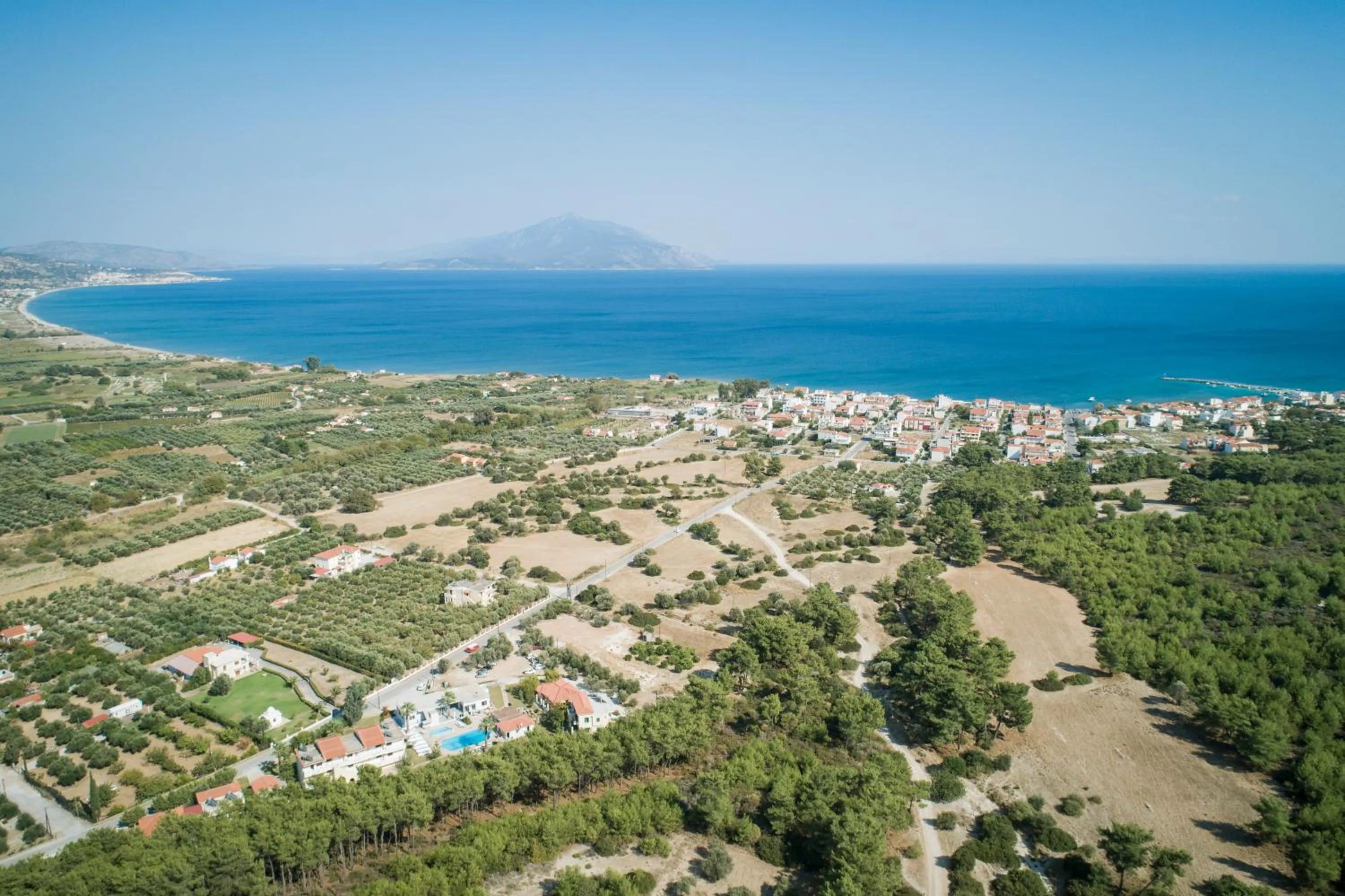 Bird's eye view in Zeus Hotel