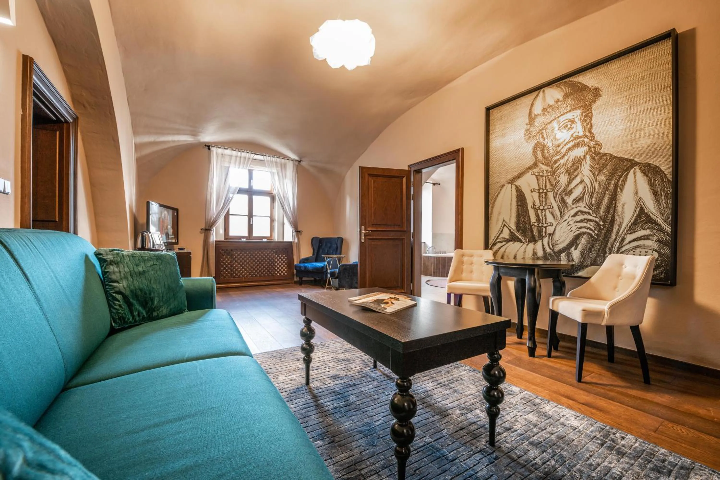 Living room in Chateau Appony