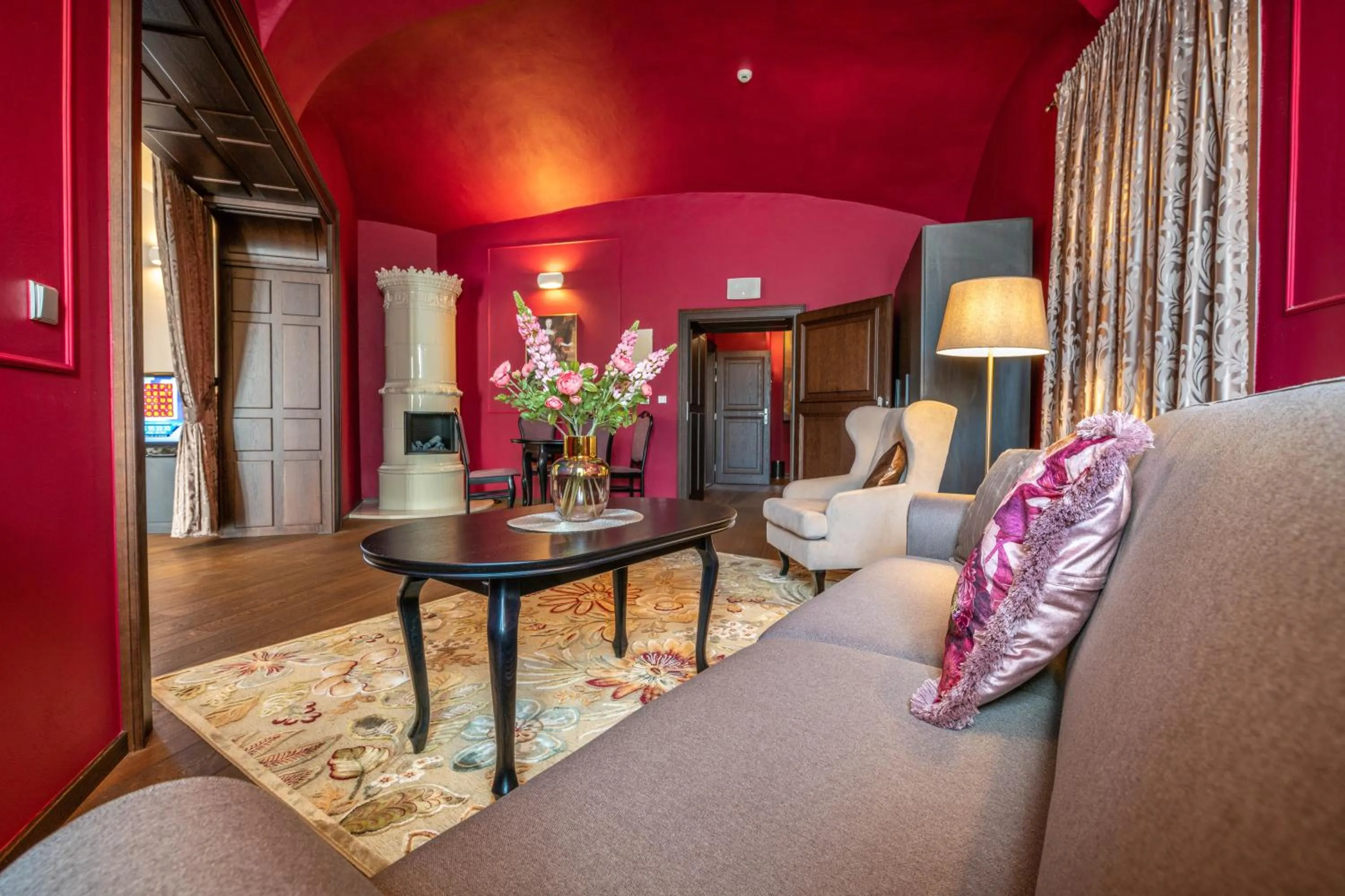 Living room in Chateau Appony