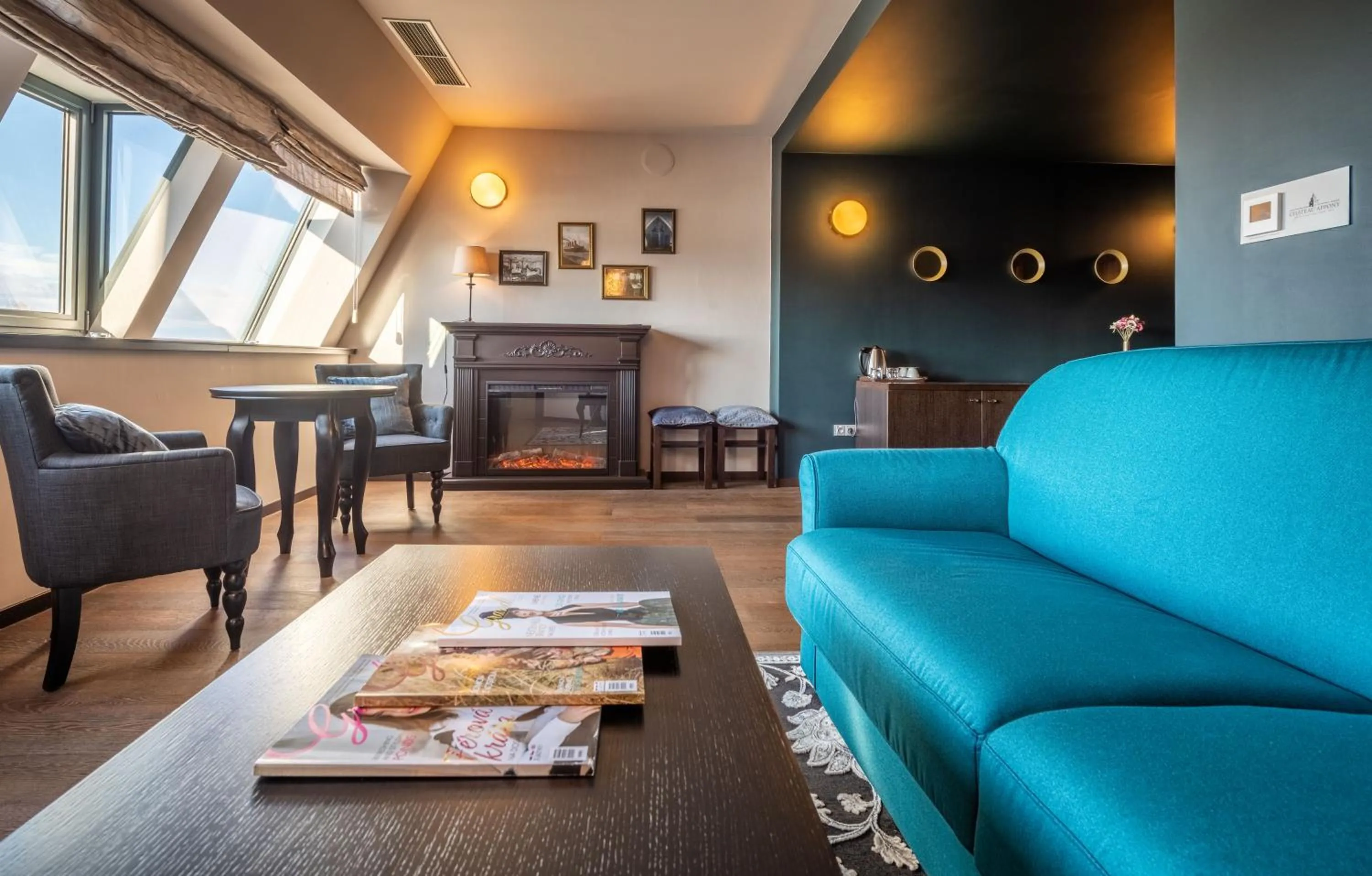 Living room in Chateau Appony