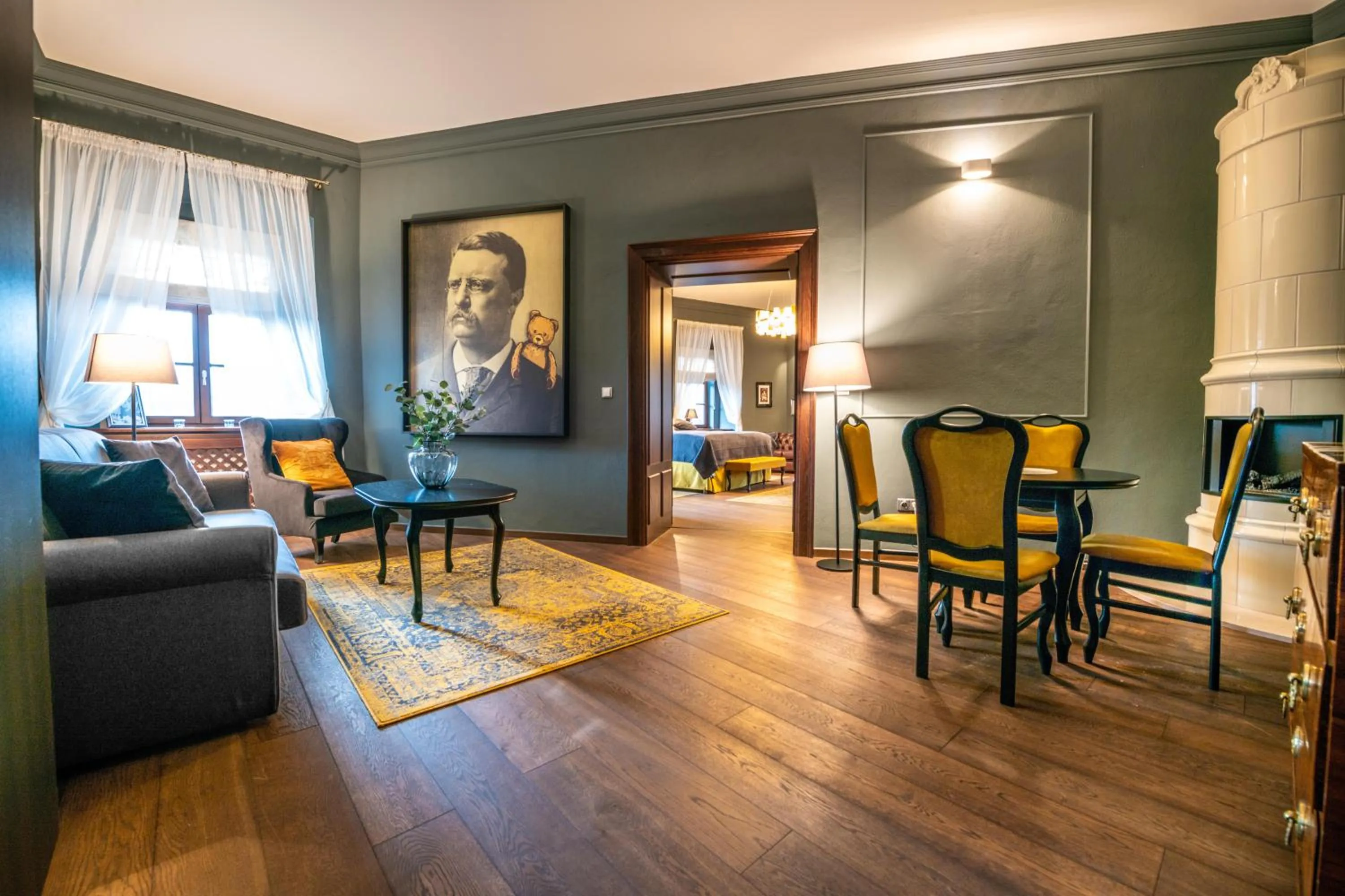 Living room in Chateau Appony