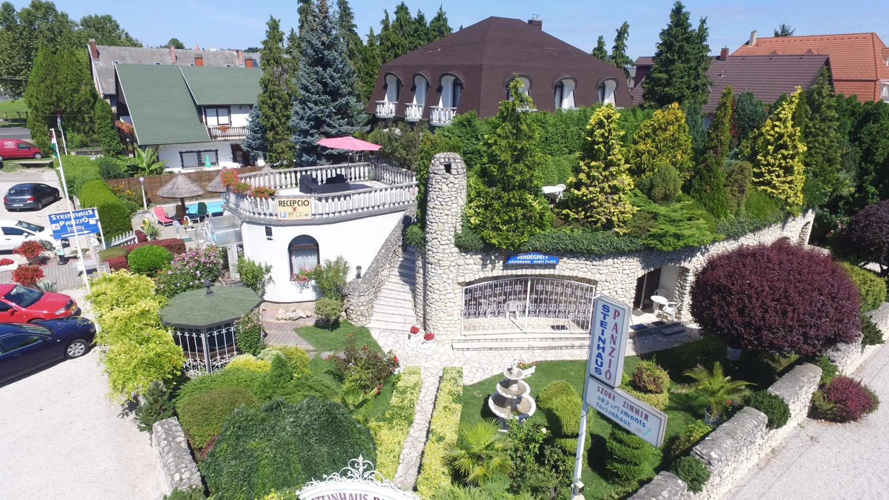 Bird's eye view in Steinhaus Bed & Breakfast