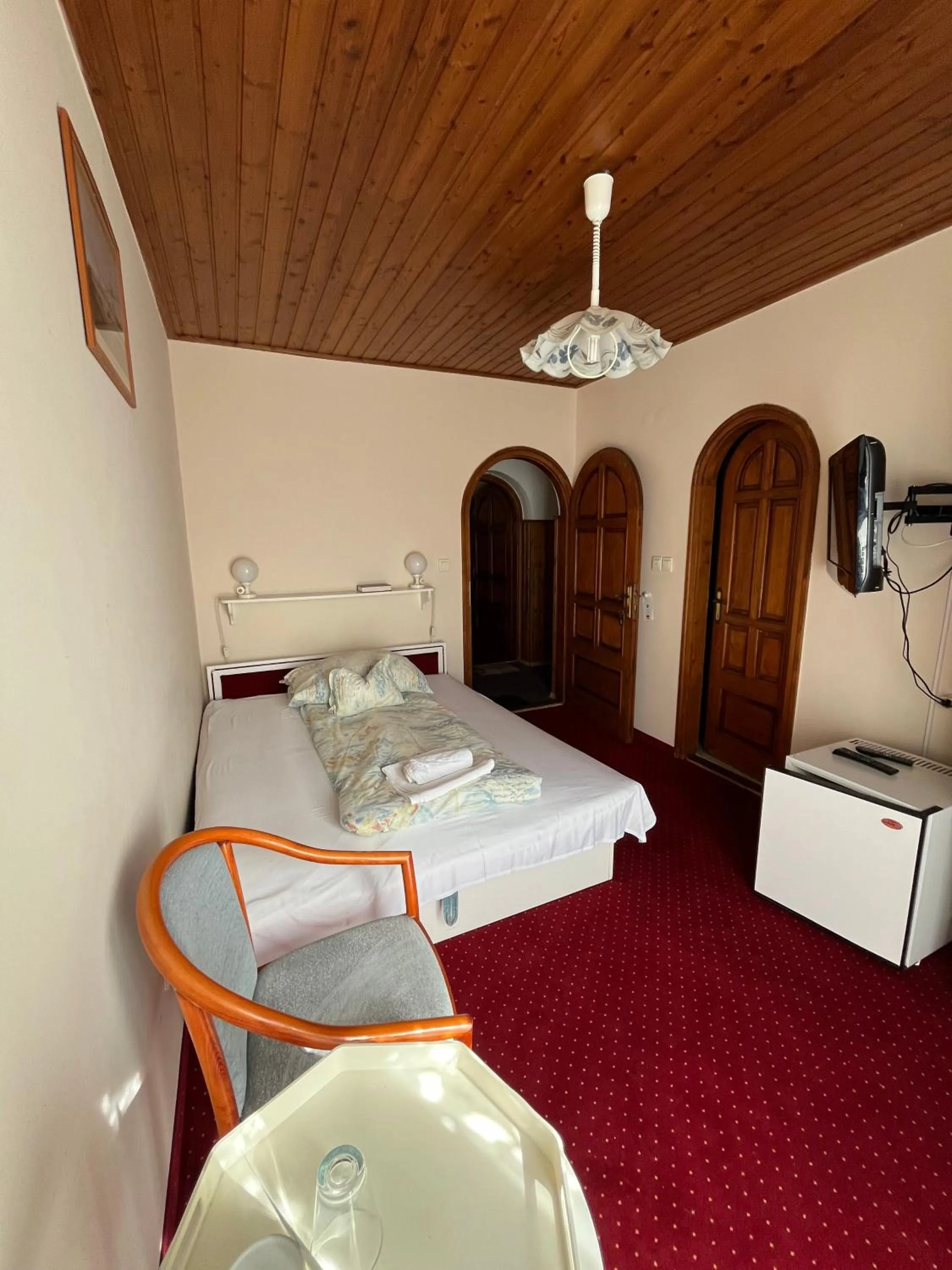 Bed in Steinhaus Bed & Breakfast