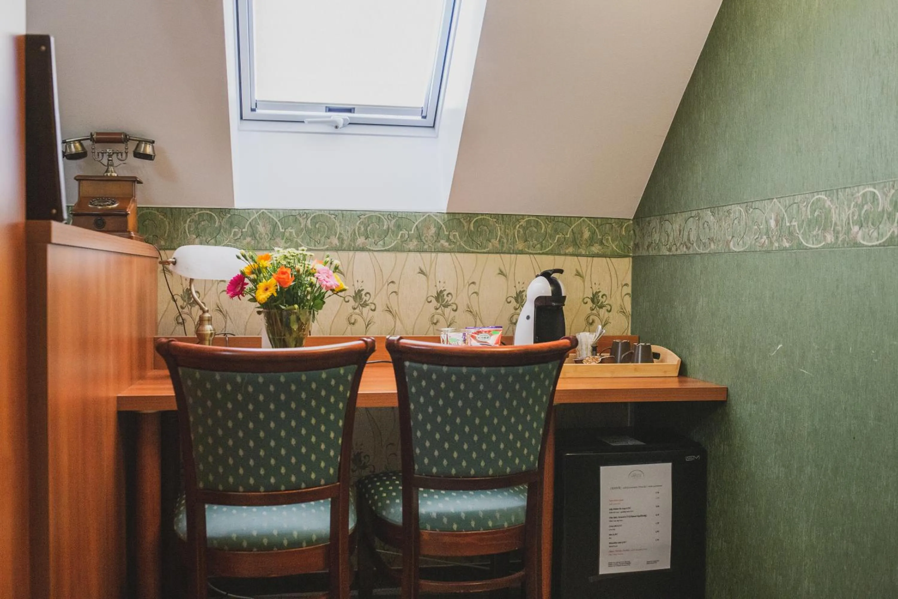 Seating area in Hotel Lipa