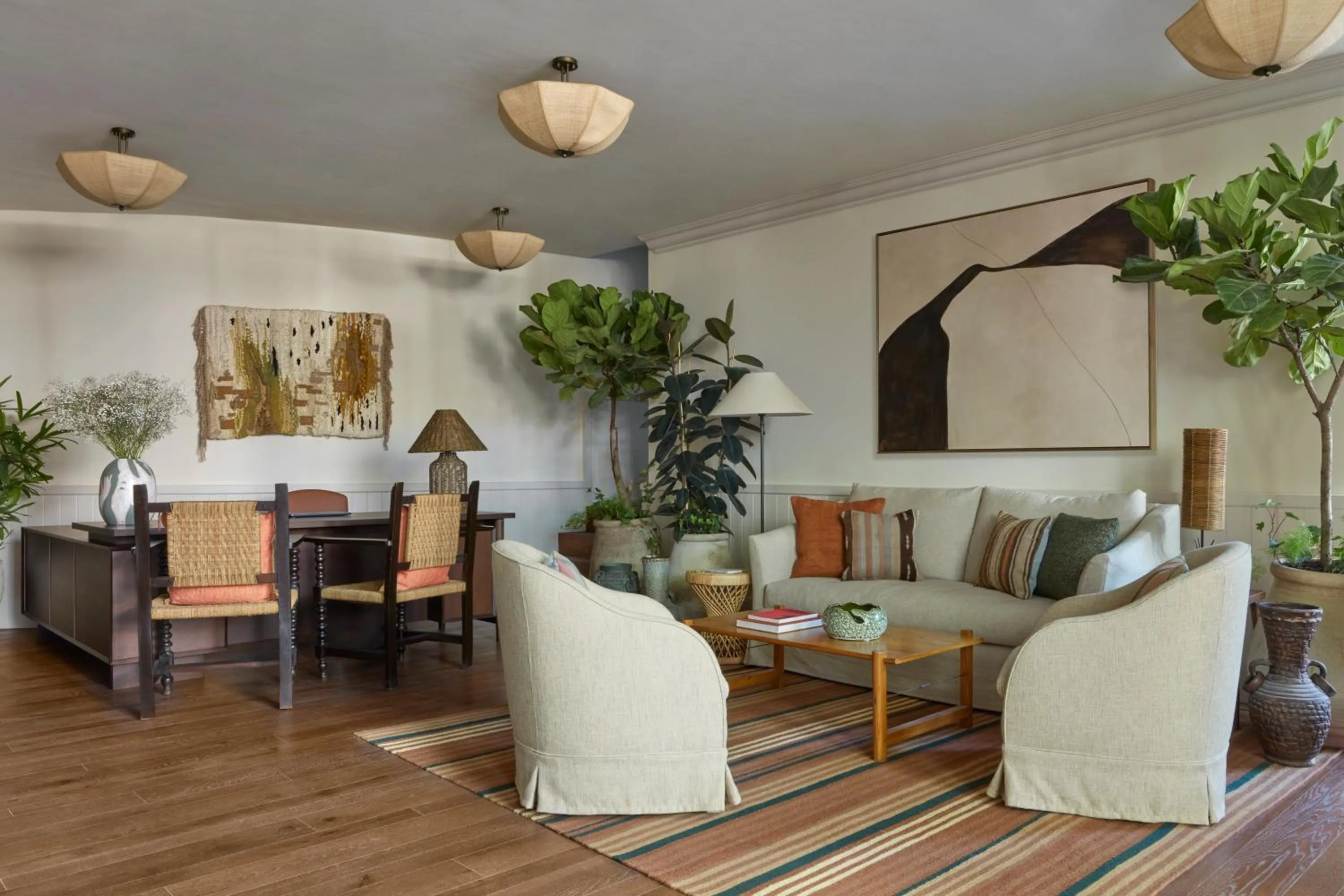 Lobby or reception in Miiro Borneta