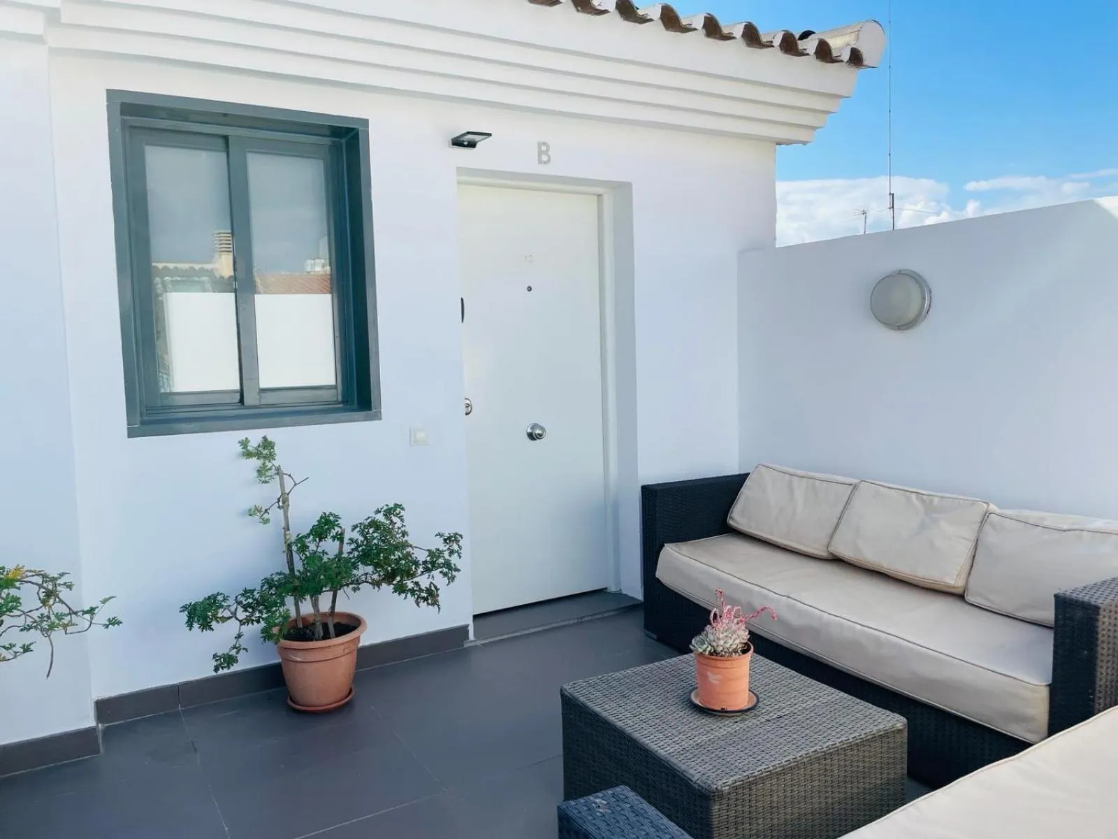 Balcony/Terrace in Apartamentos San Pablo