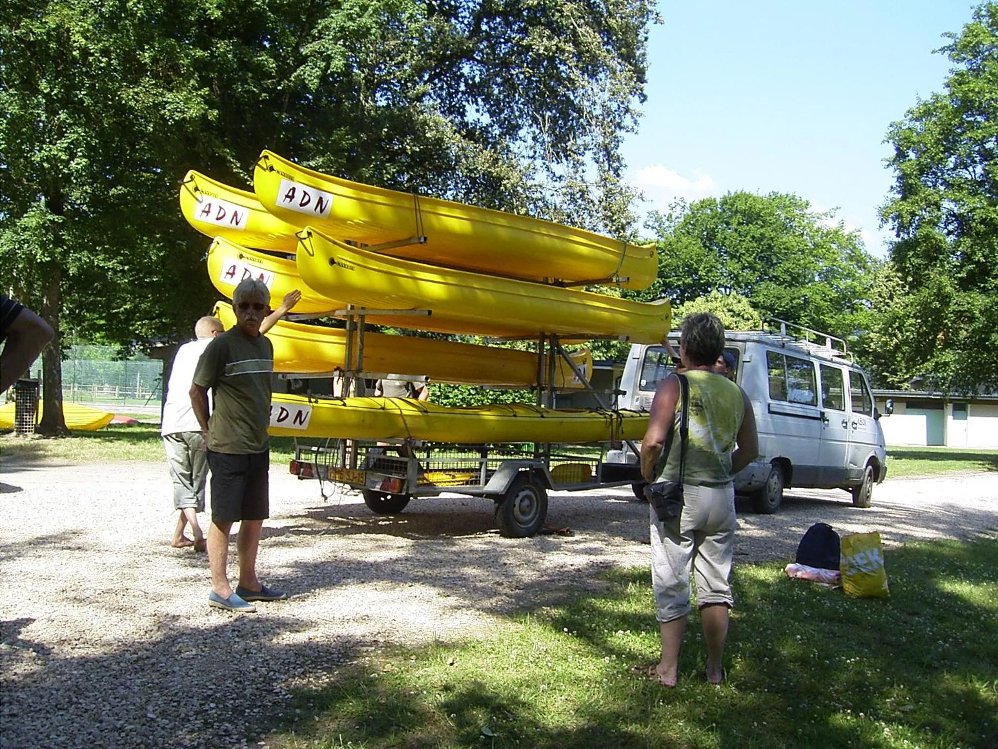 Canoeing in Domaine du Sable