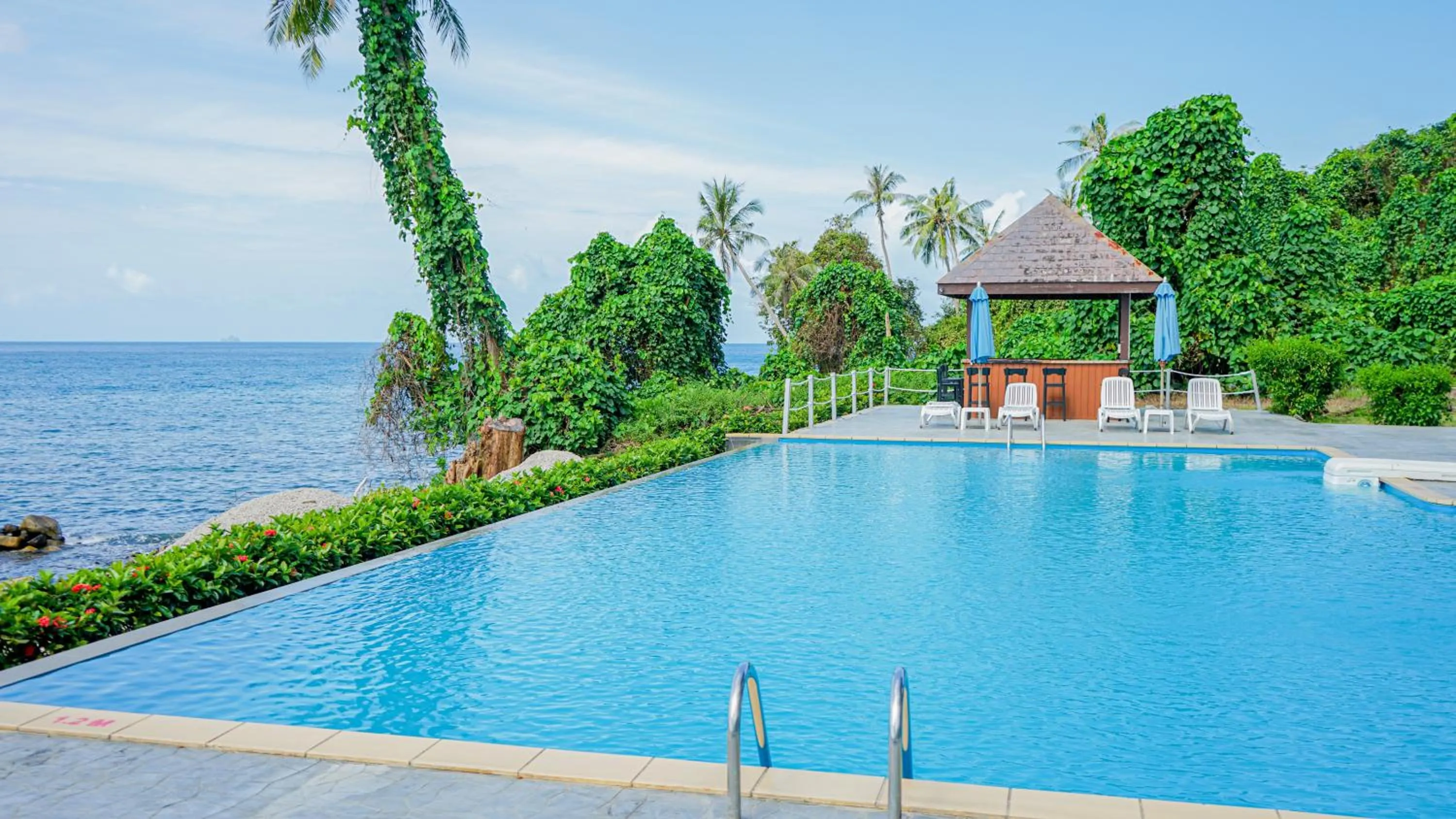 Pool view in Tunamaya Beach & Spa Resort Tioman Island