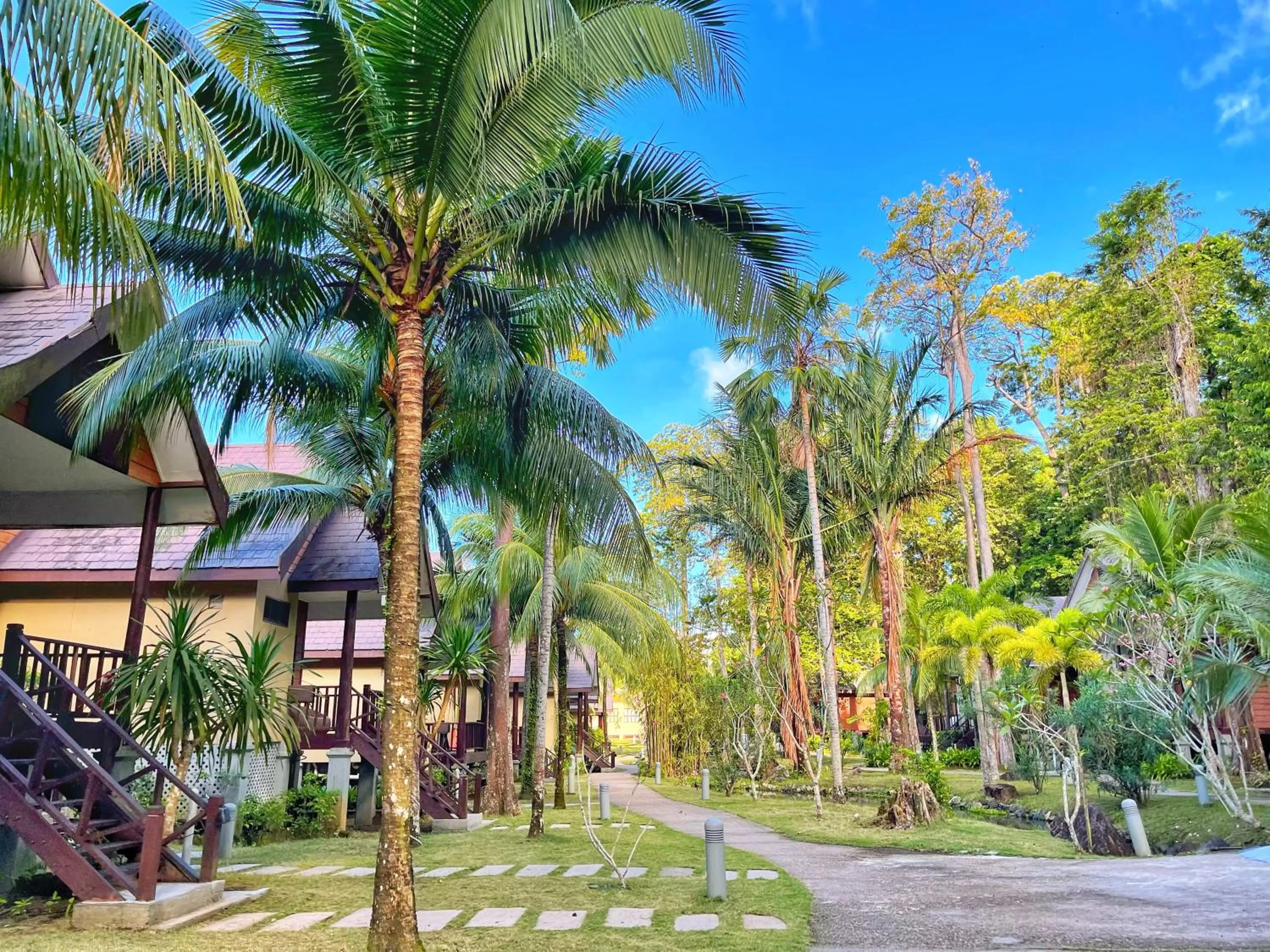 Garden view in Tunamaya Beach & Spa Resort Tioman Island