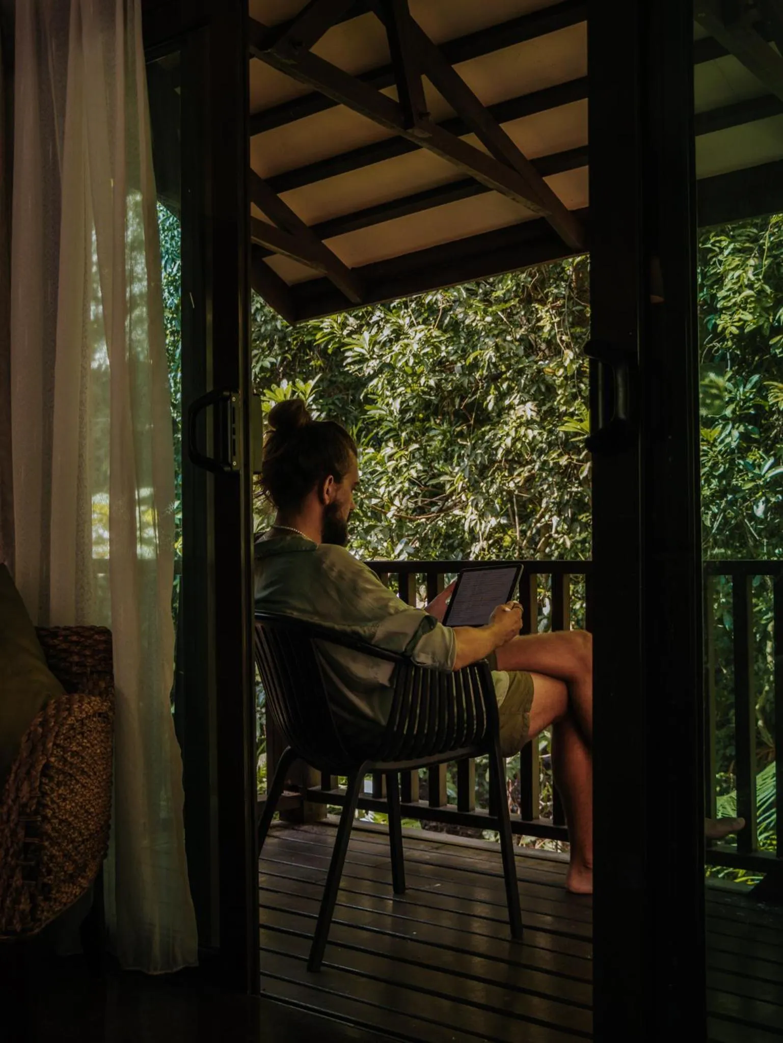 Balcony/Terrace in Tunamaya Beach & Spa Resort Tioman Island