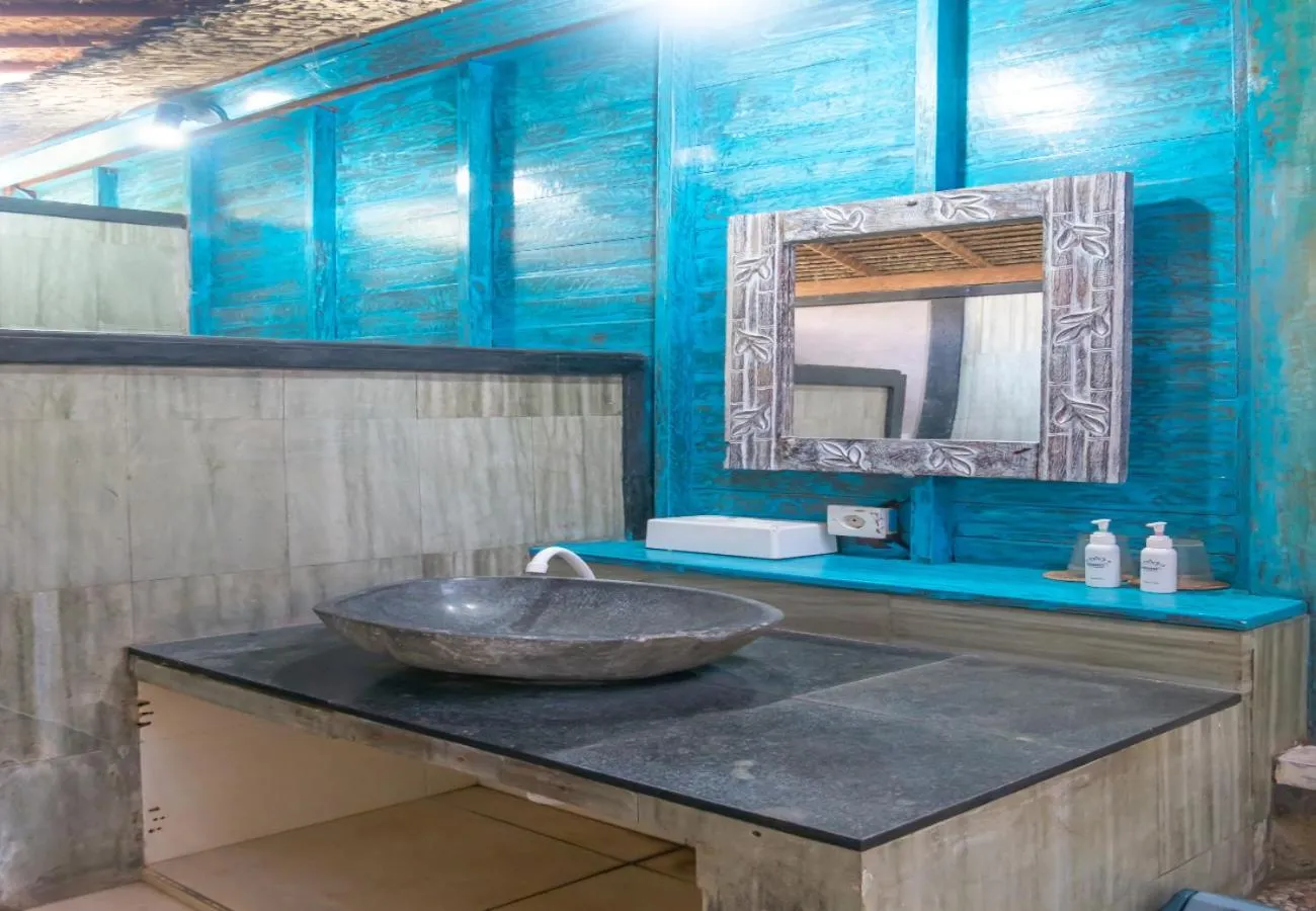 Bathroom in The Nichos Bungalows And Villas