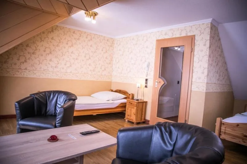 Photo of the whole room, Bed in Hotel Am Rathaus