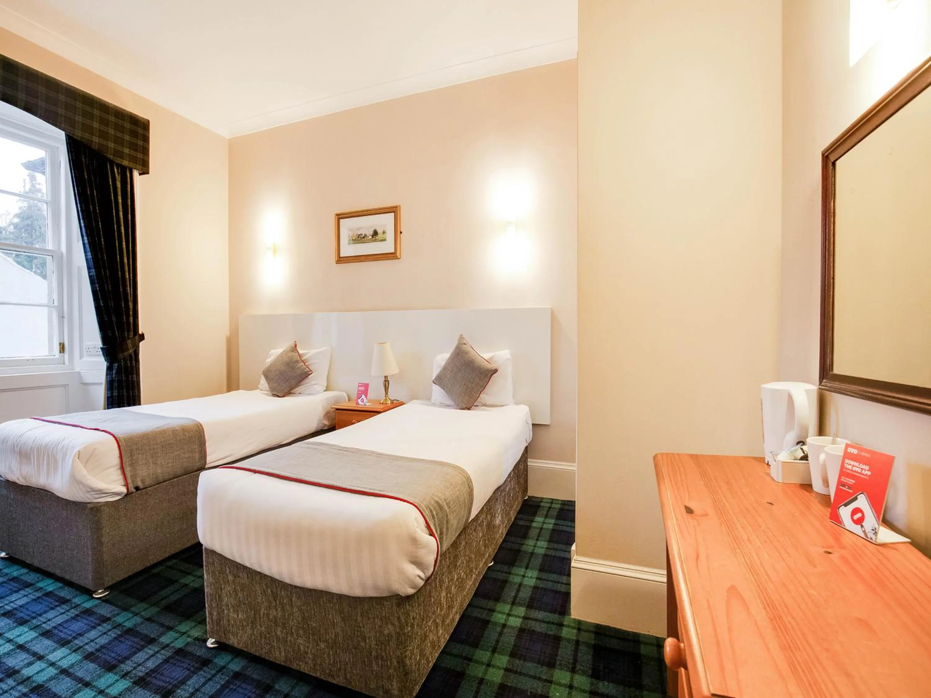 Bedroom, Bed in Lost Guest House Stirling