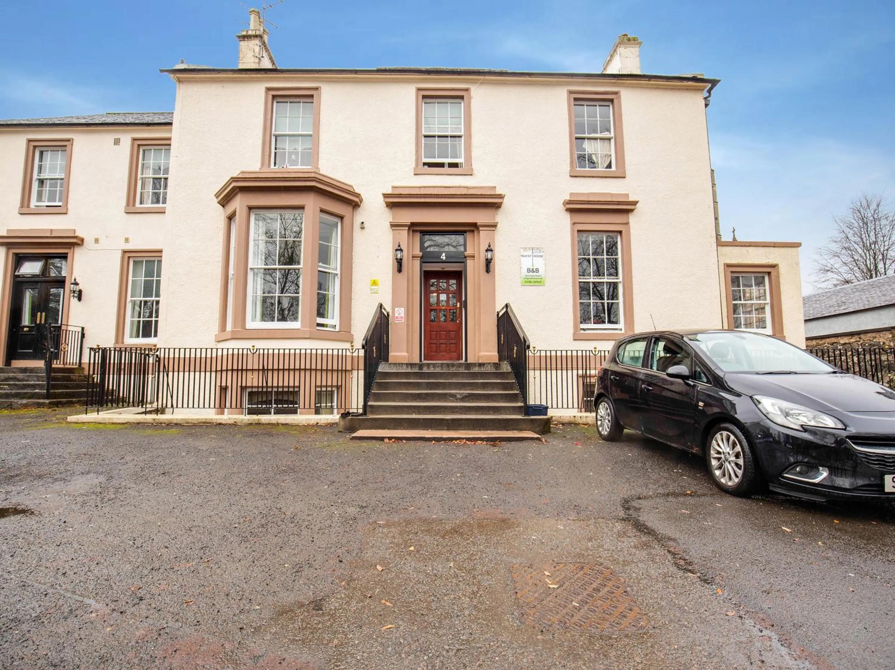 Facade/entrance in Lost Guest House Stirling