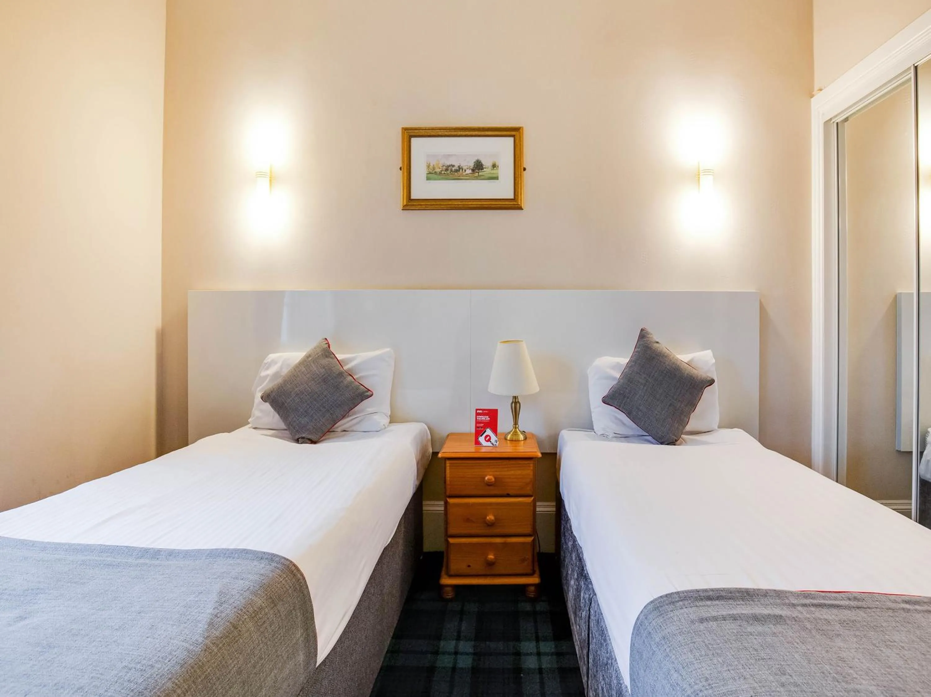 Bedroom, Bed in Lost Guest House Stirling