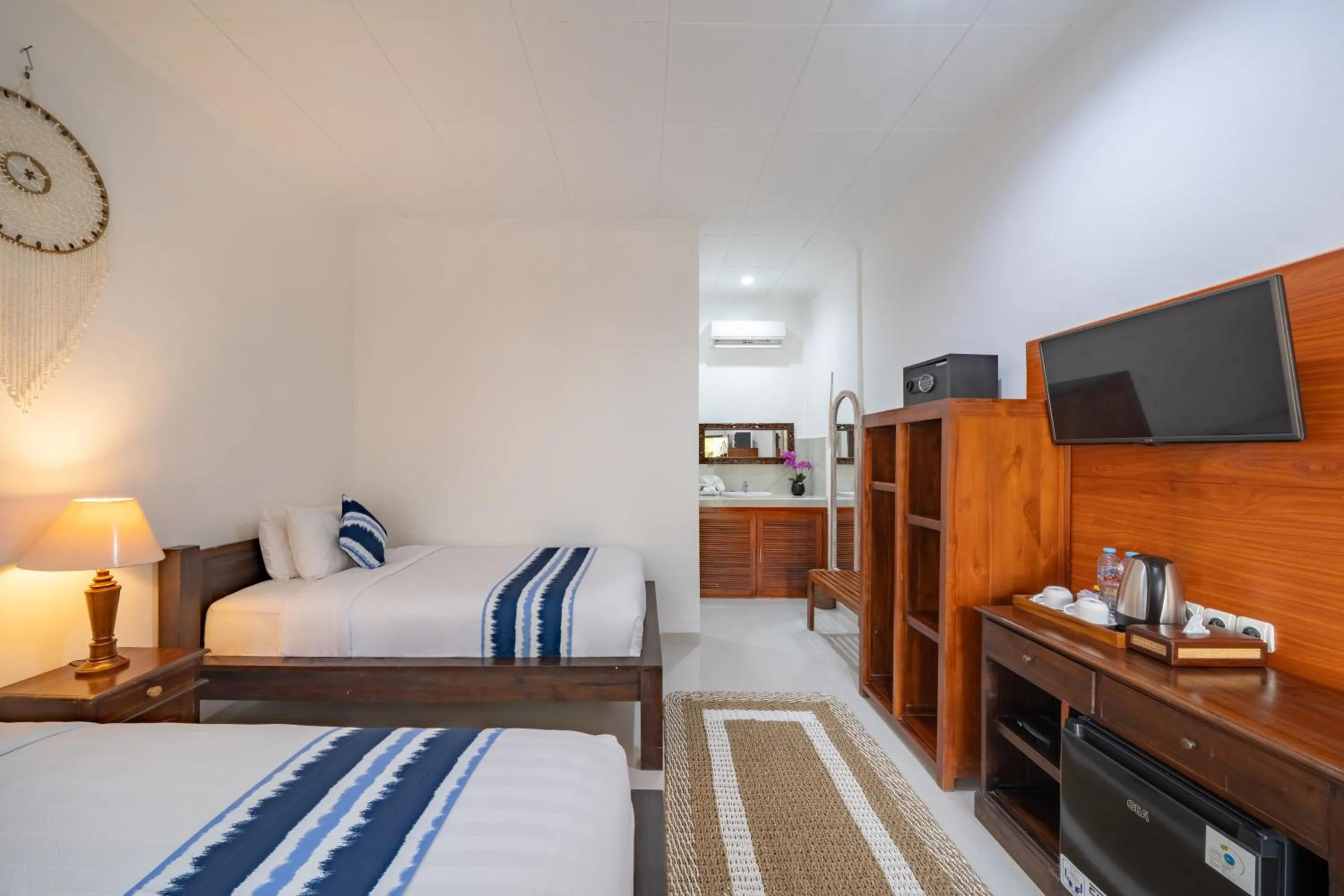 Bed in Nusa Indah Bungalow