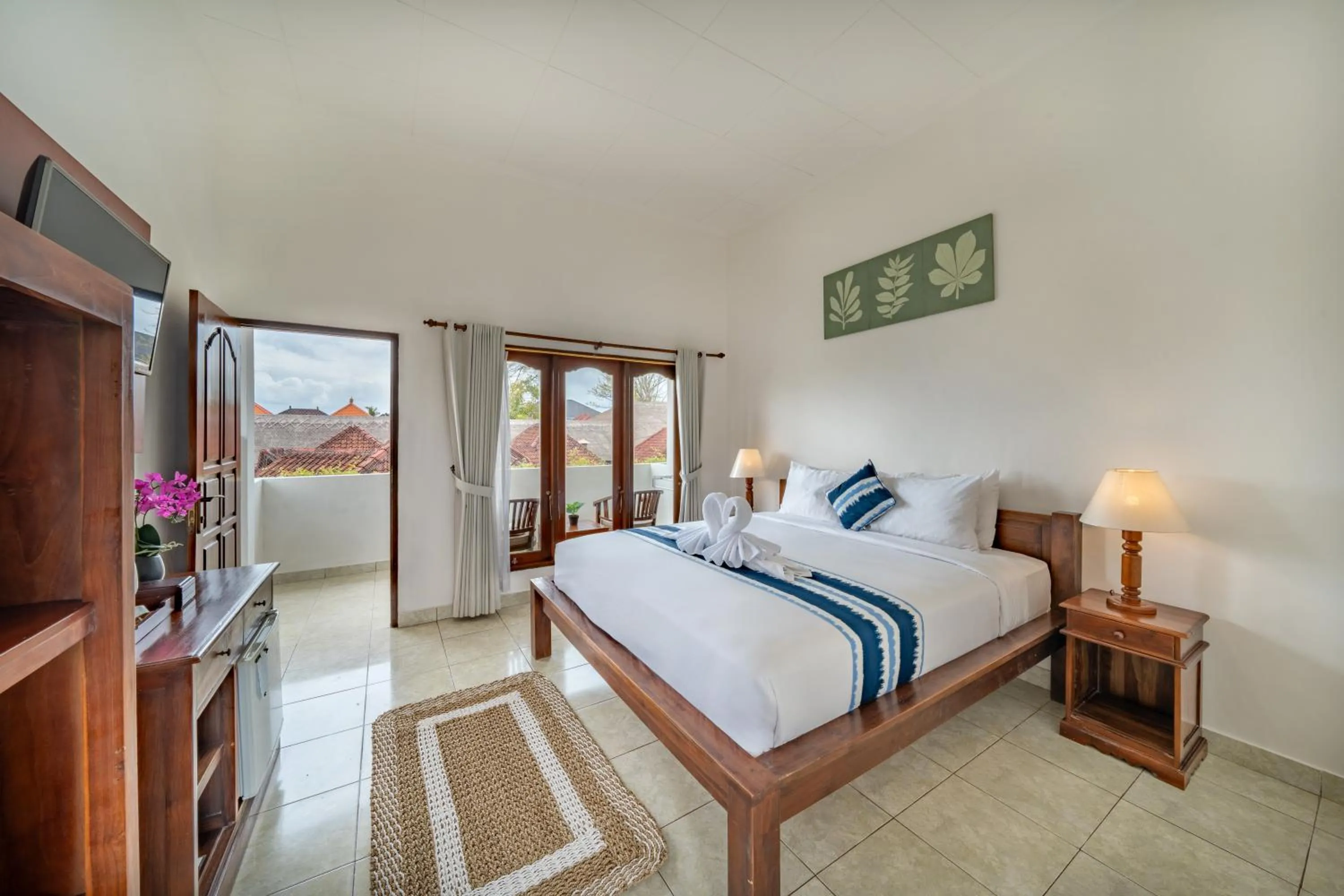 Bed in Nusa Indah Bungalow