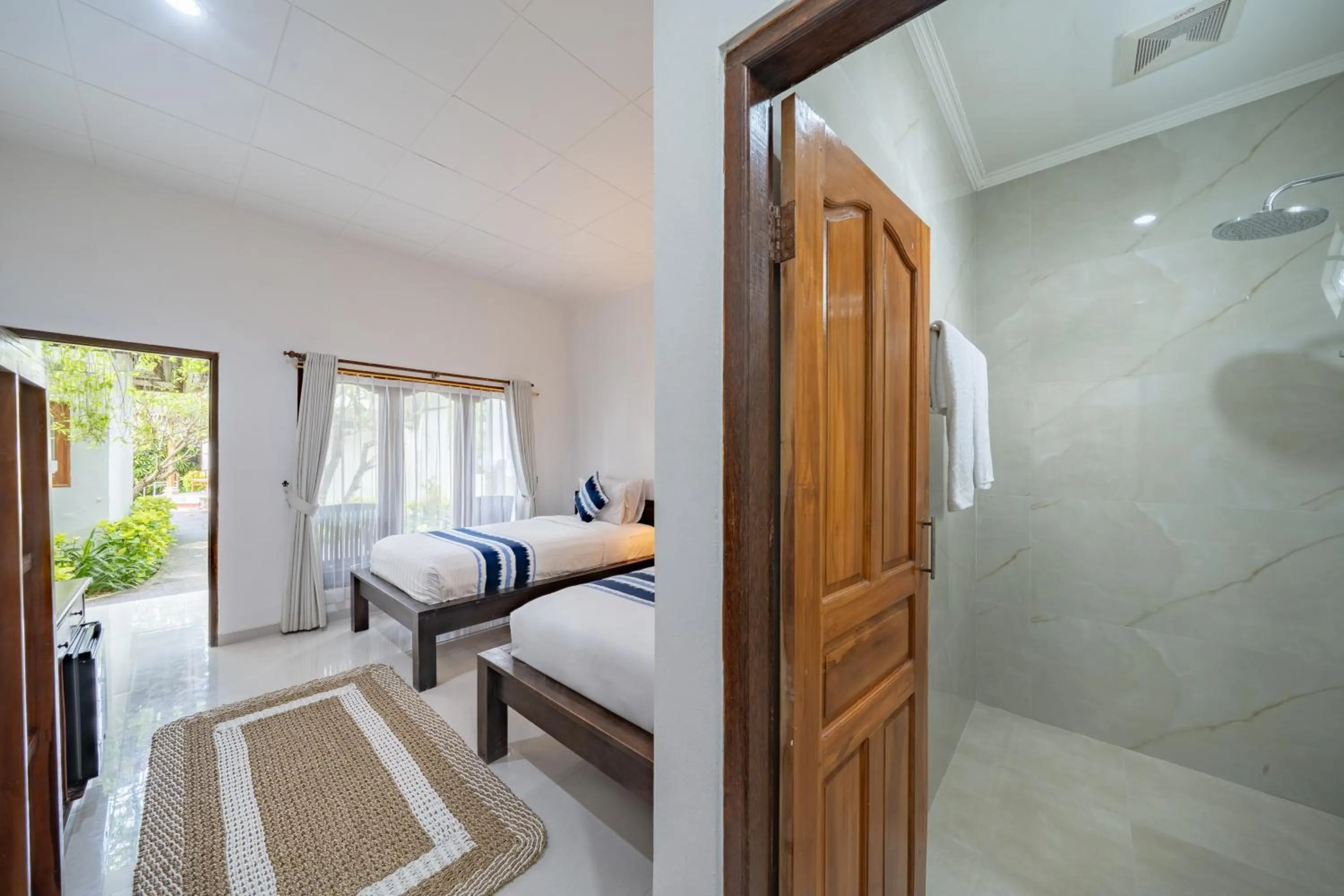 Bed in Nusa Indah Bungalow