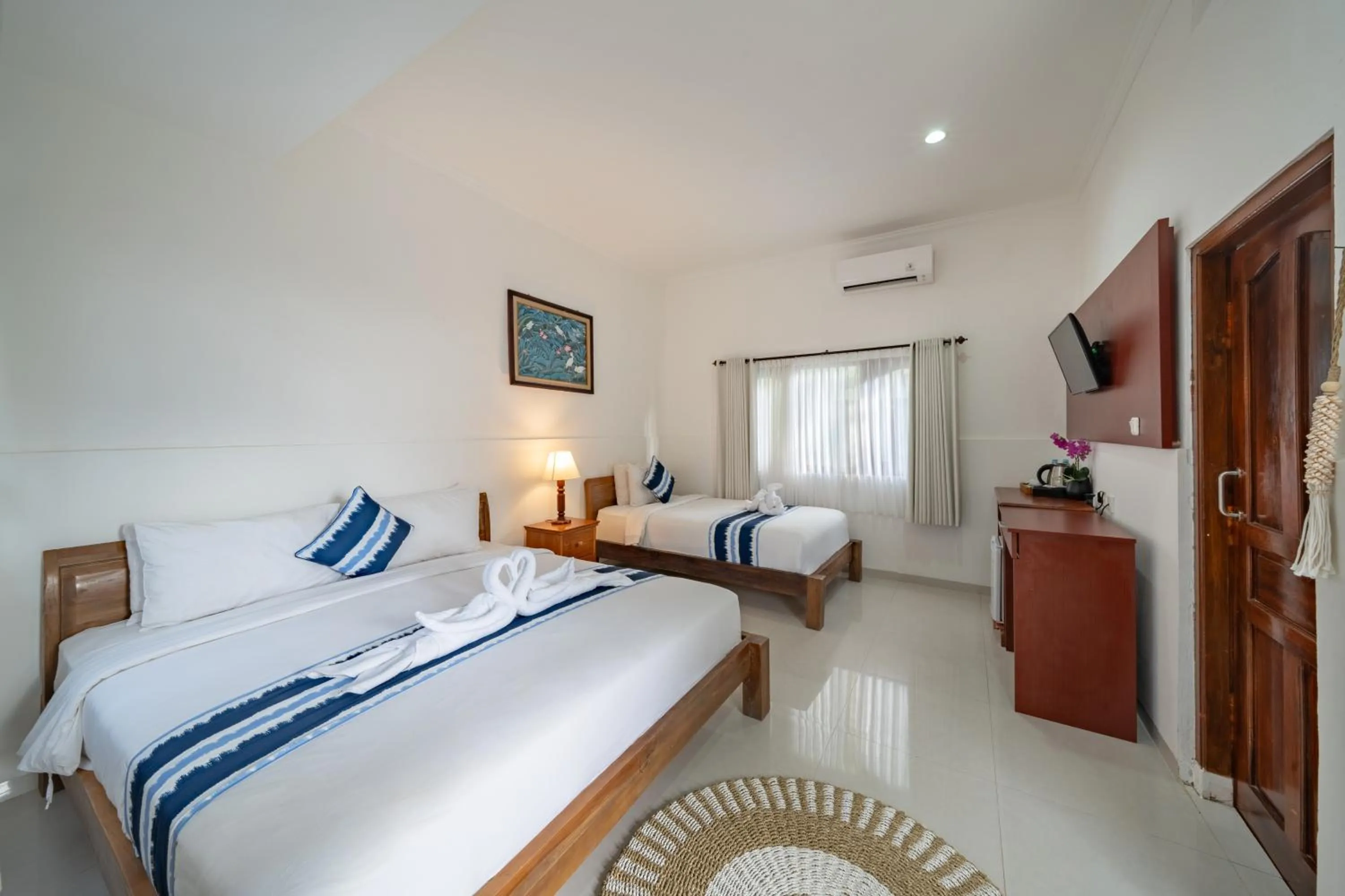 Bed in Nusa Indah Bungalow