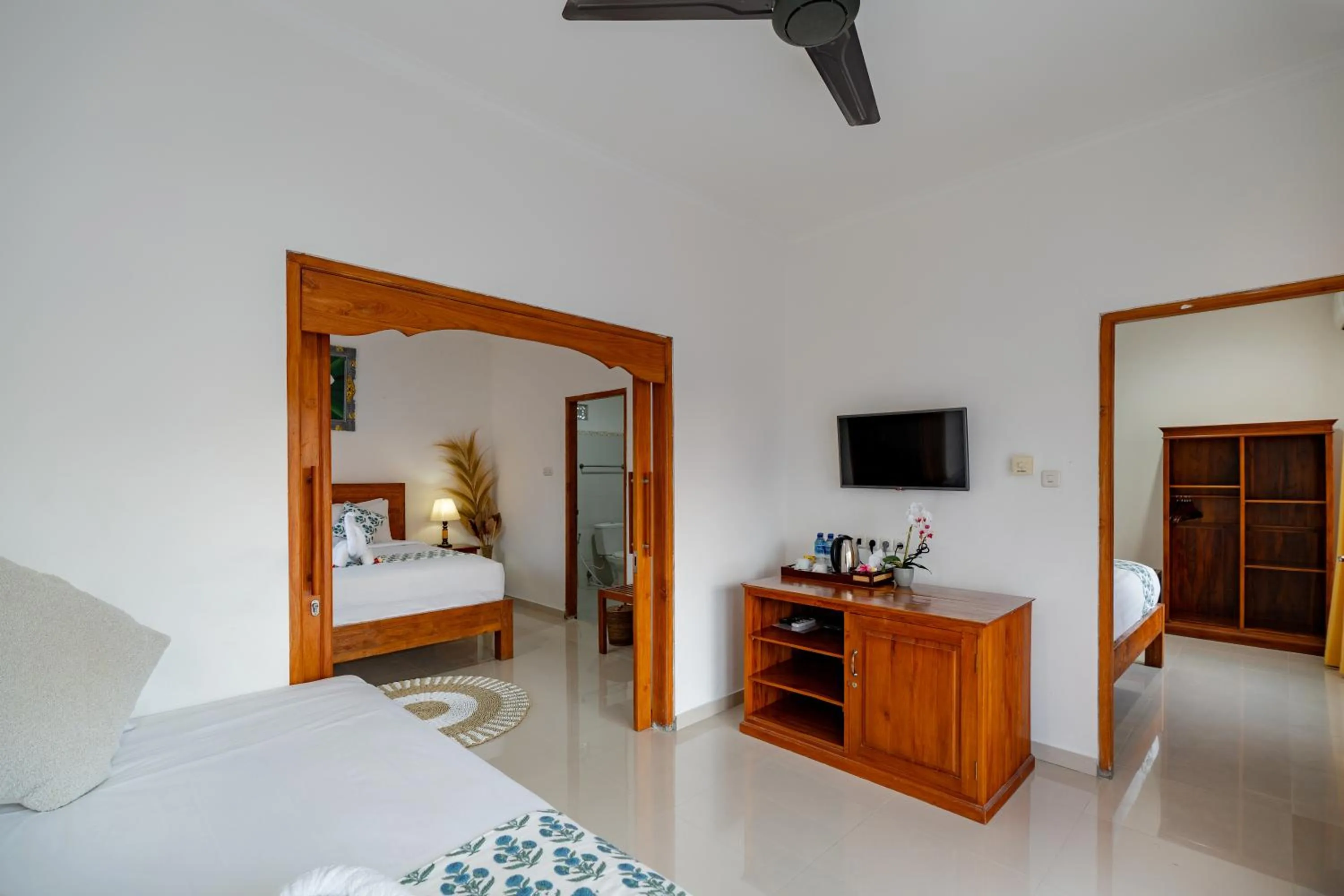 Bed in Nusa Indah Bungalow