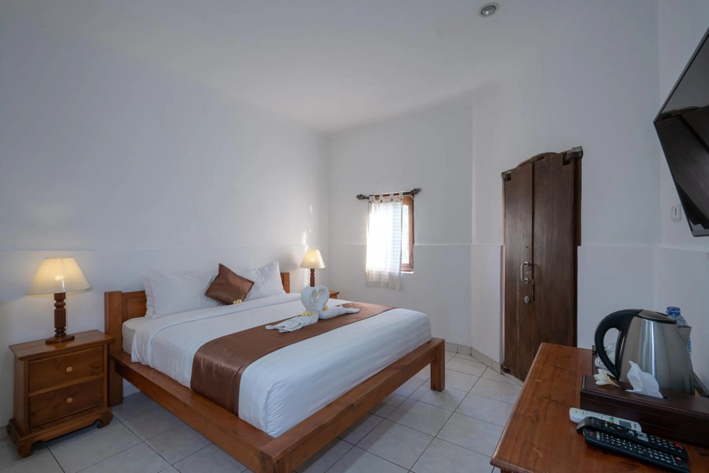 Bed in Nusa Indah Bungalow