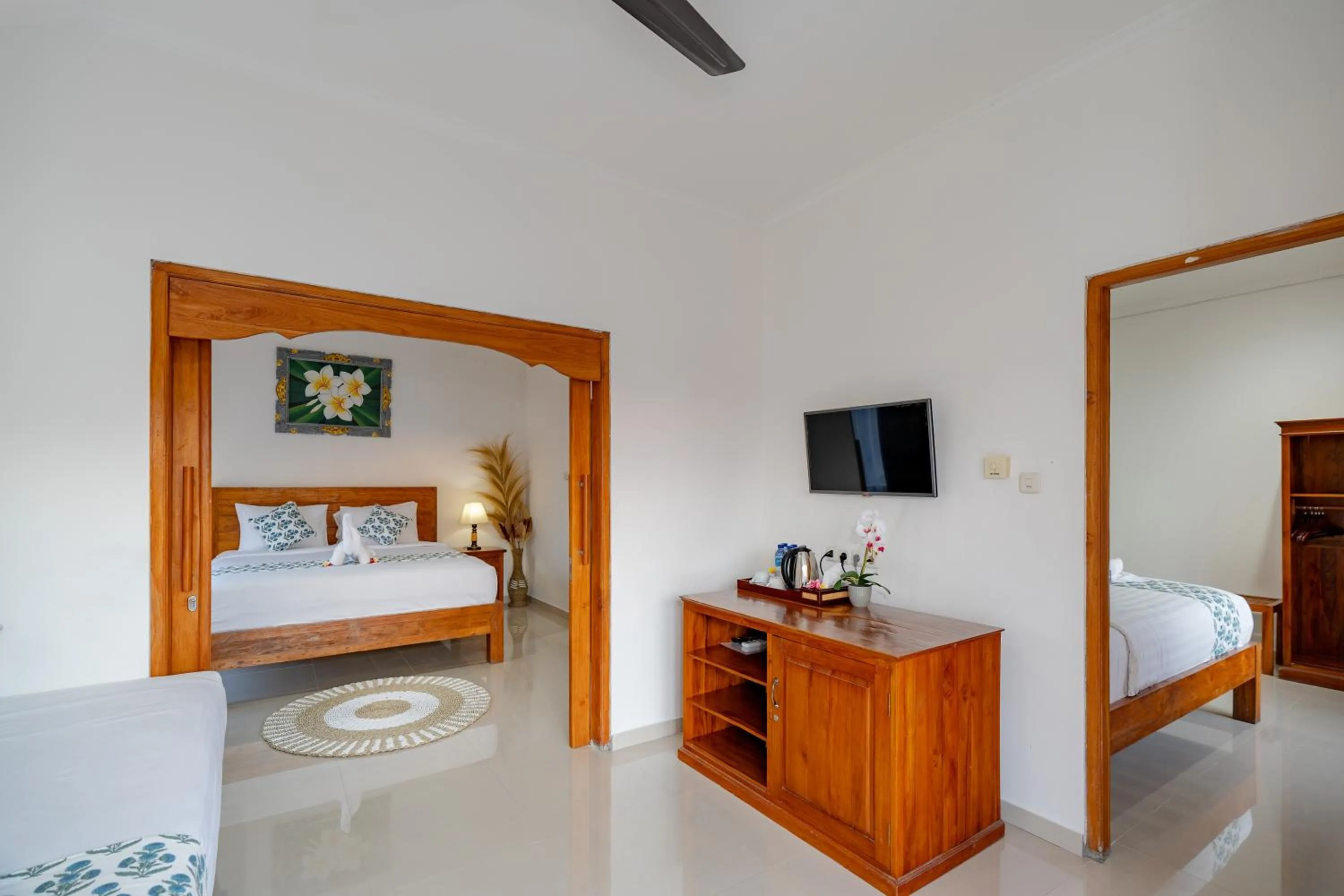 Bed in Nusa Indah Bungalow