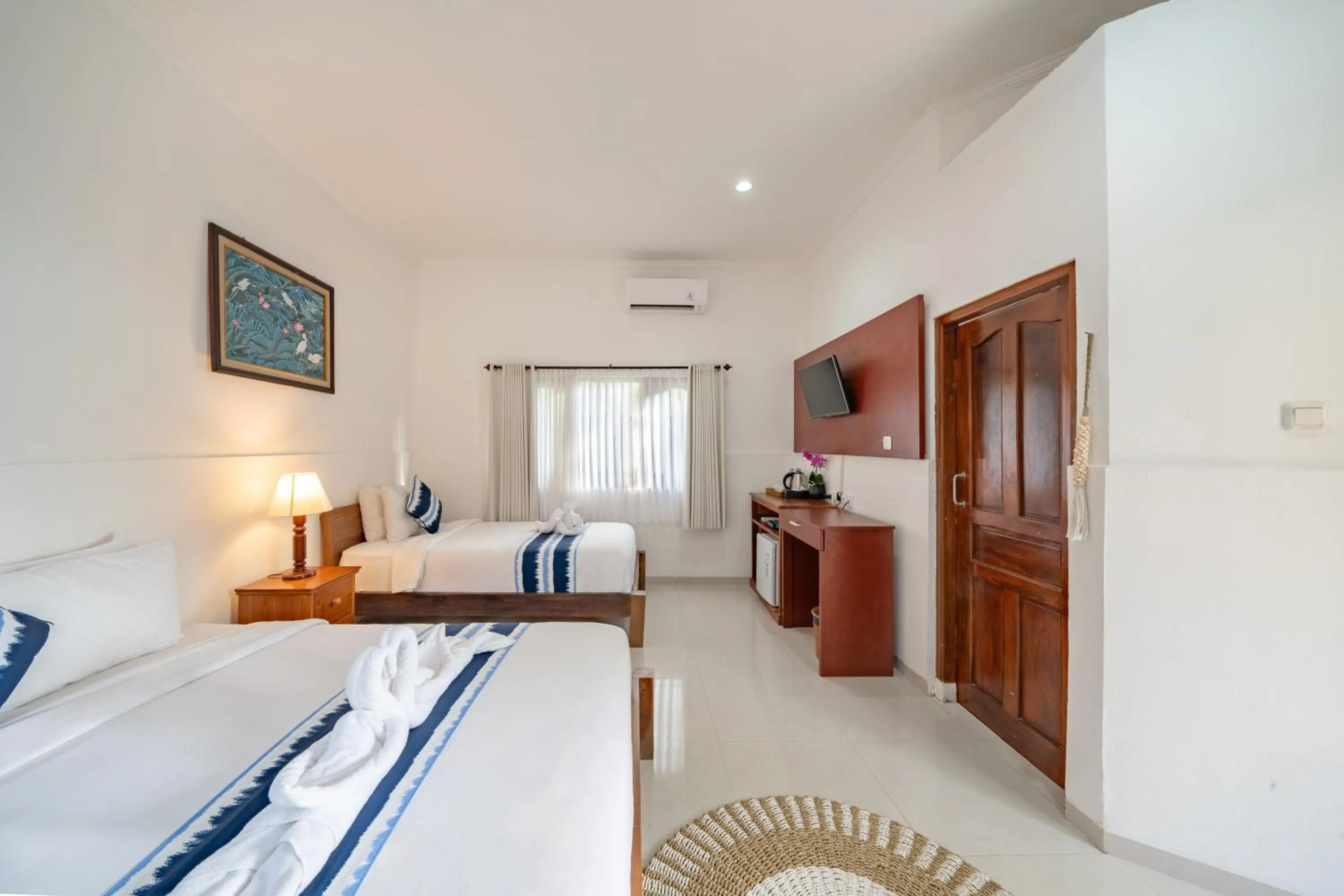 Bed in Nusa Indah Bungalow