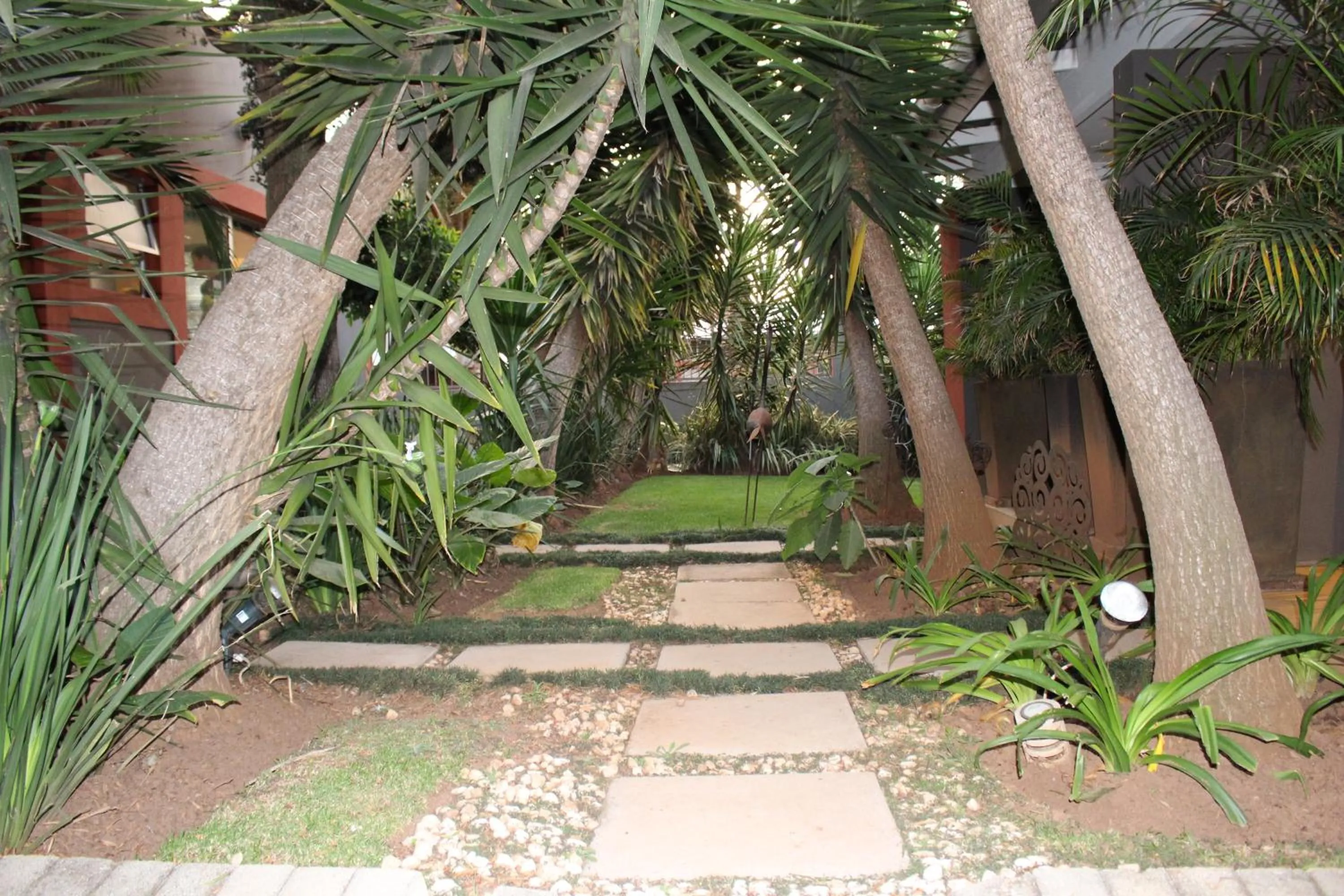 Garden in Saffron Guest House