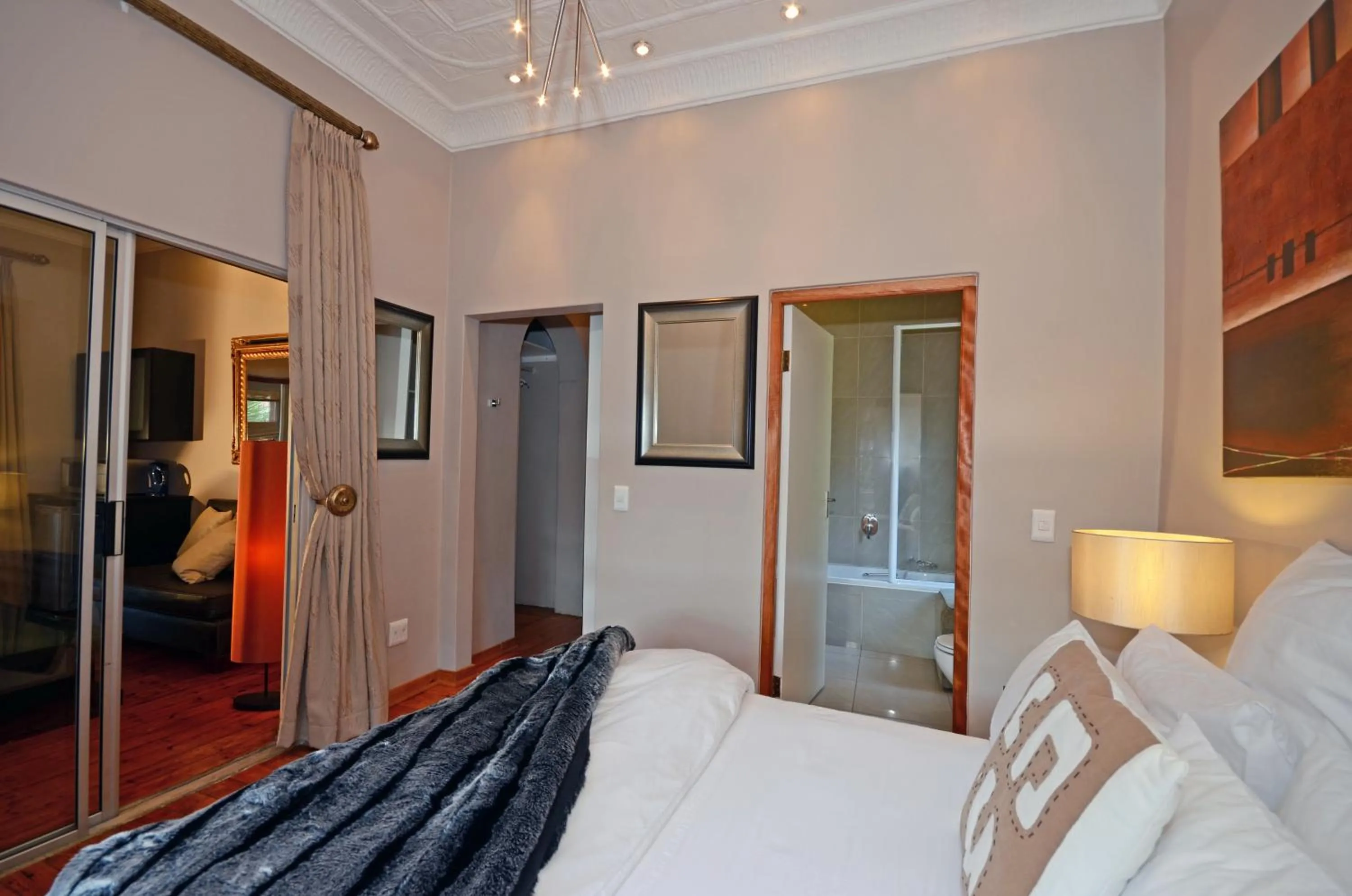 Bedroom, Bed in Saffron Guest House