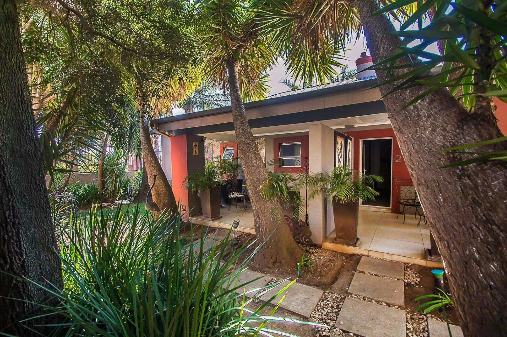 Garden in Saffron Guest House