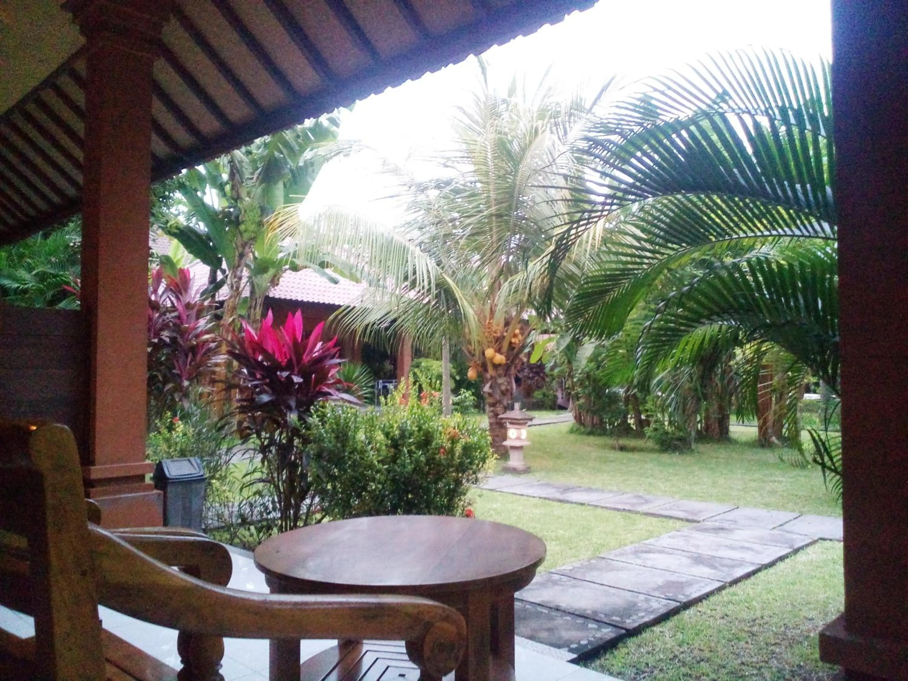 Garden in Suka Sari Cottages