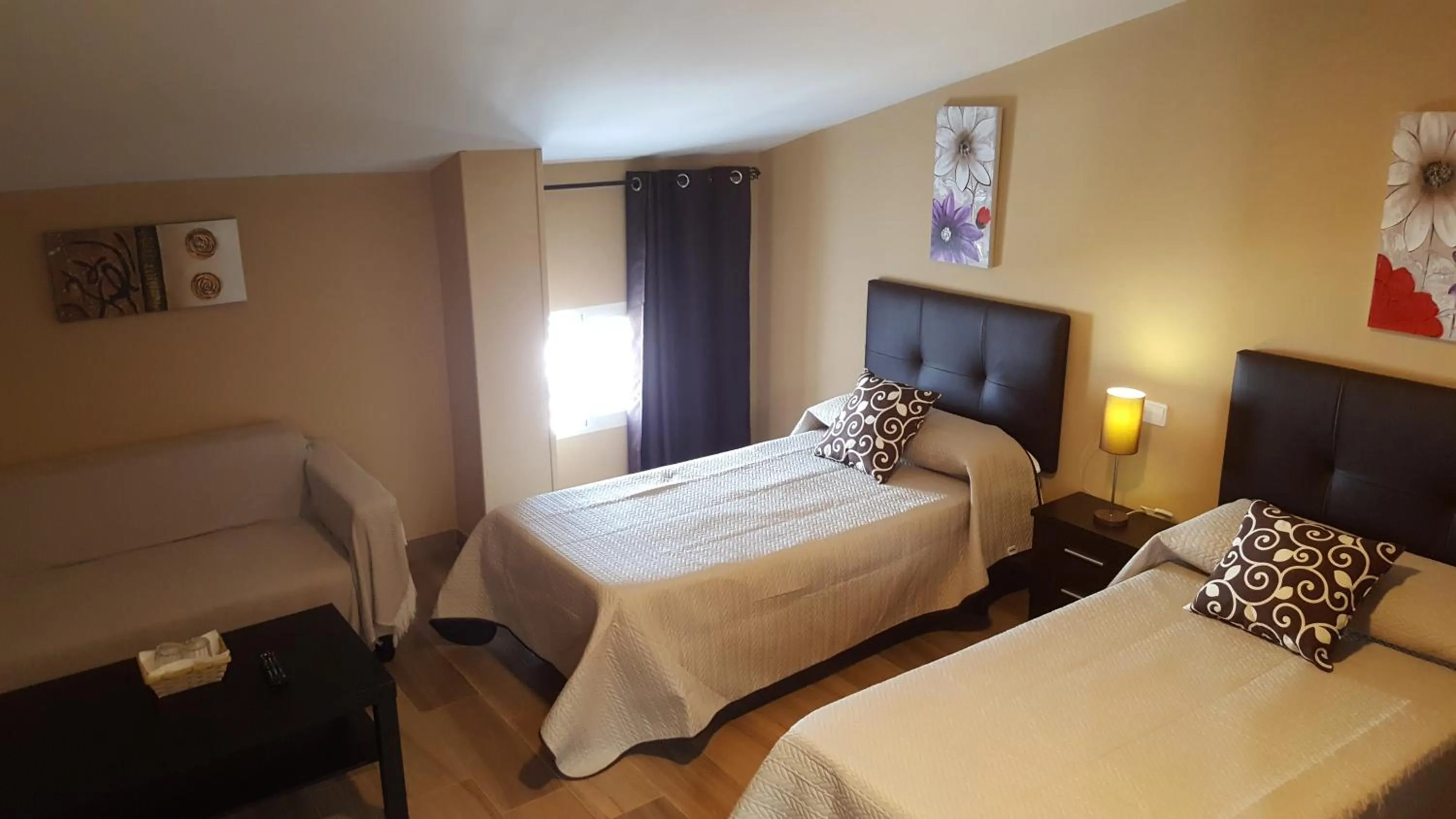 Bed in Hostal Málaga