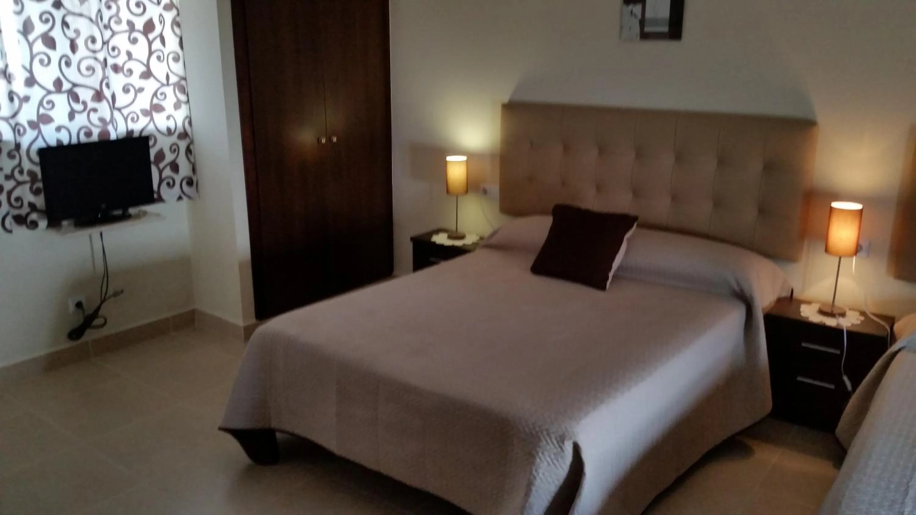 Bed in Hostal Málaga