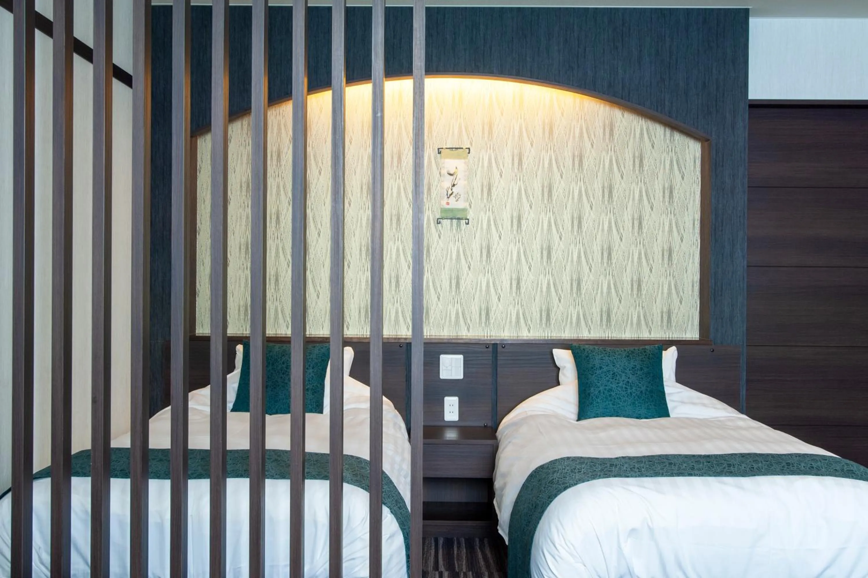 Photo of the whole room, Bed in Oyado Yukizumi