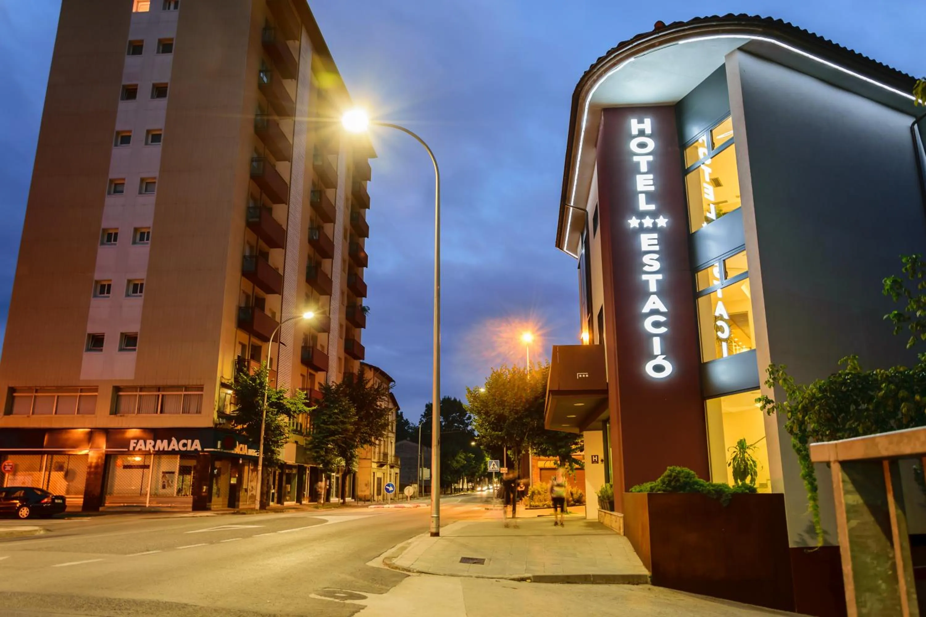 Facade/entrance in Hotel Estació