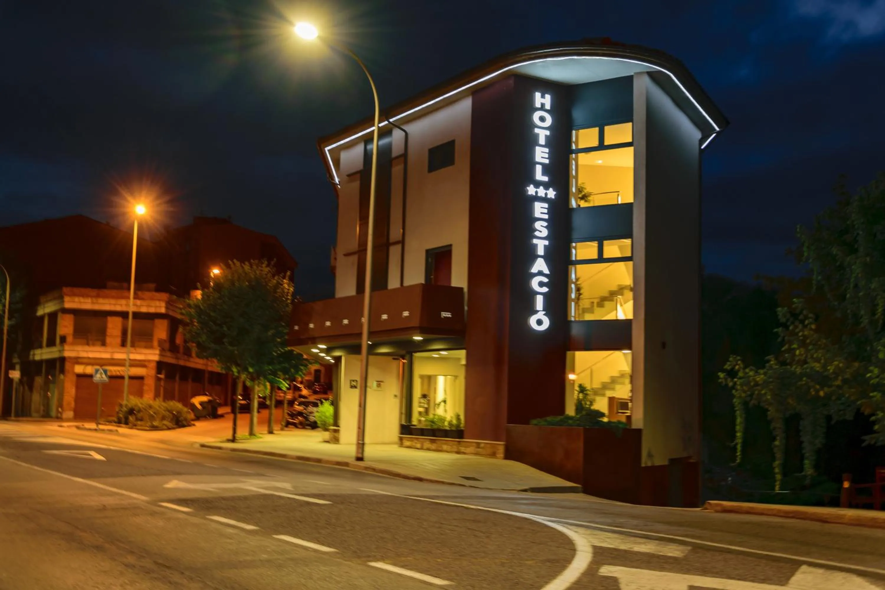 Facade/entrance in Hotel Estació