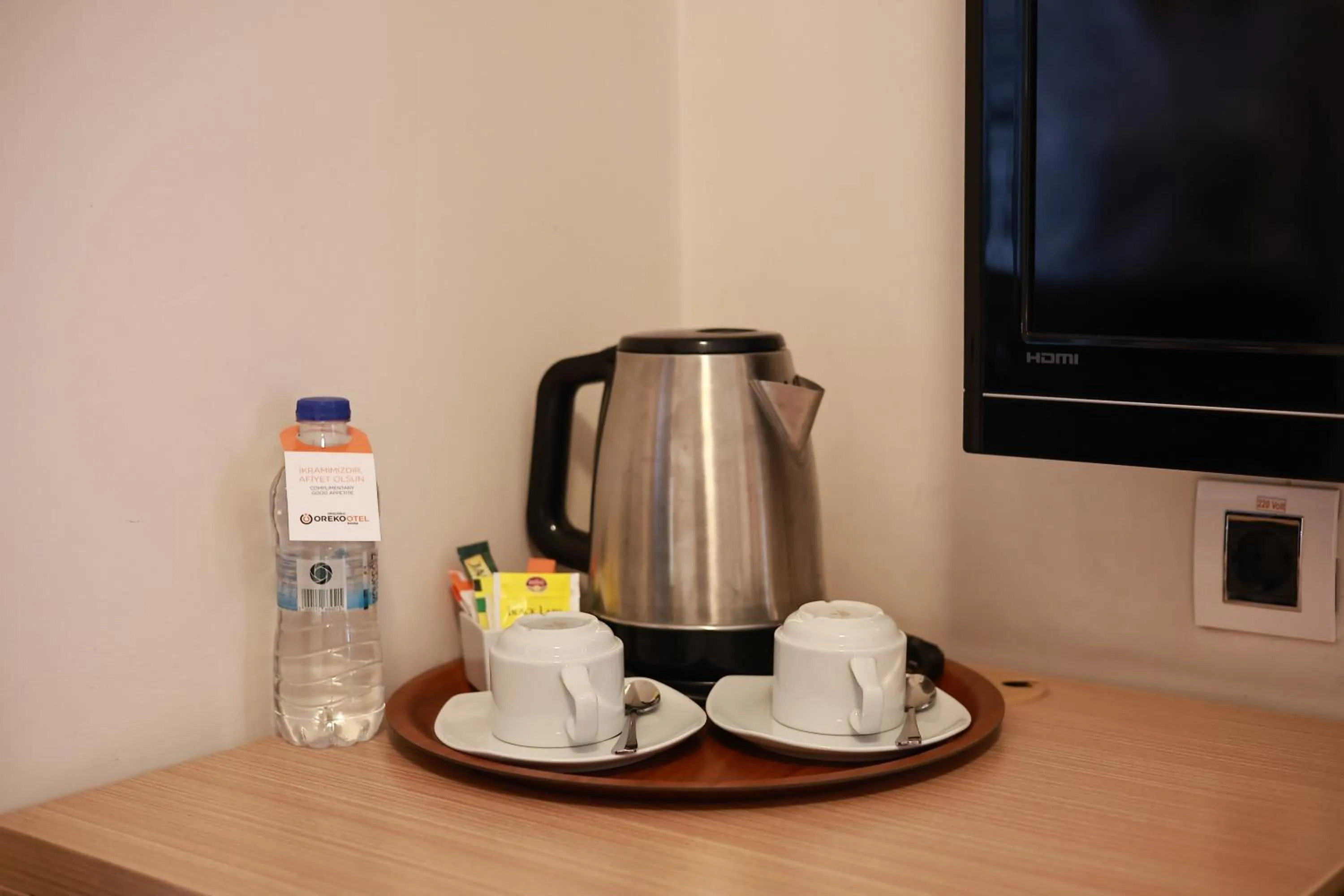 Coffee/tea facilities in Orucoglu Oreko Hotel