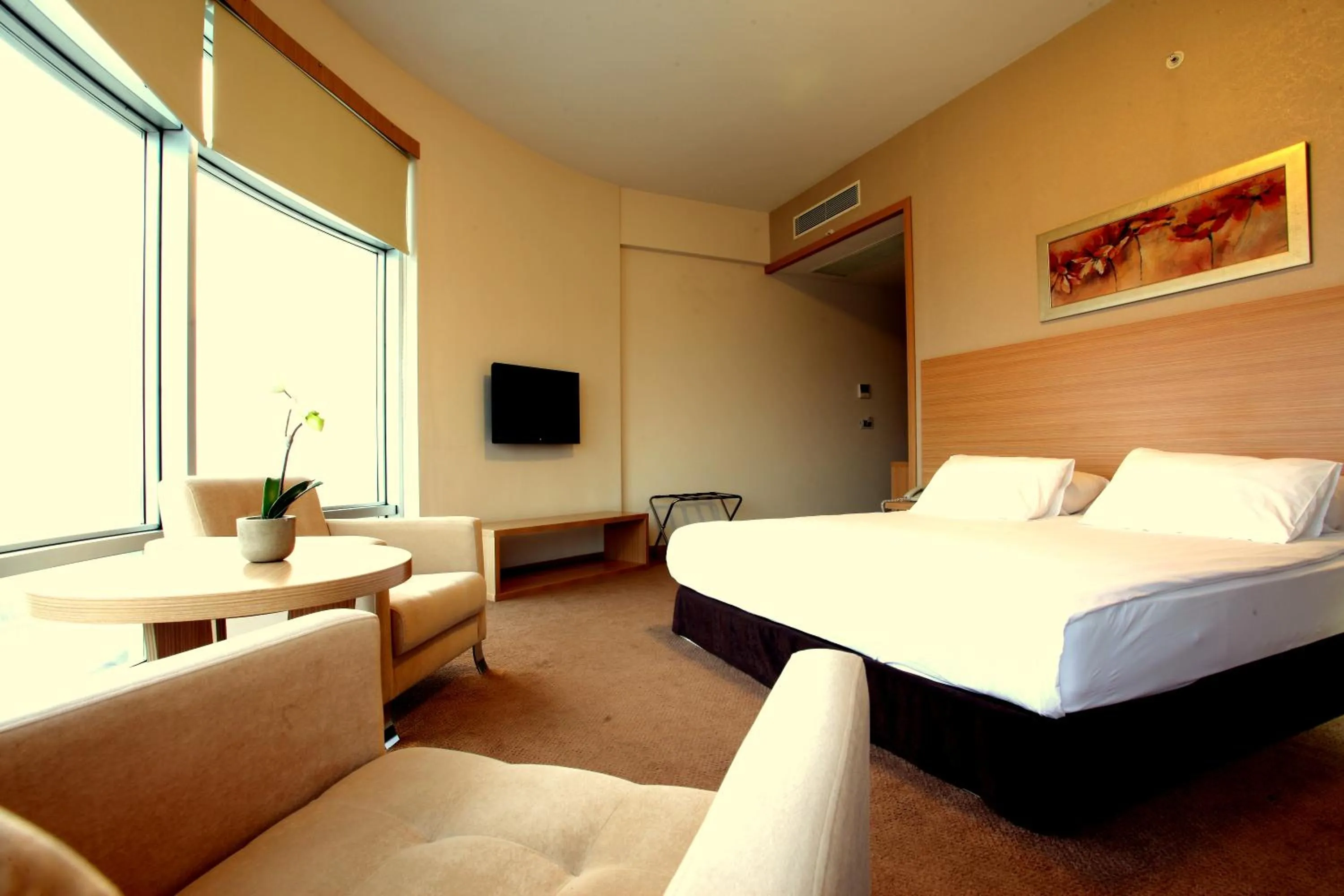 Photo of the whole room, Bed in Orucoglu Oreko Hotel