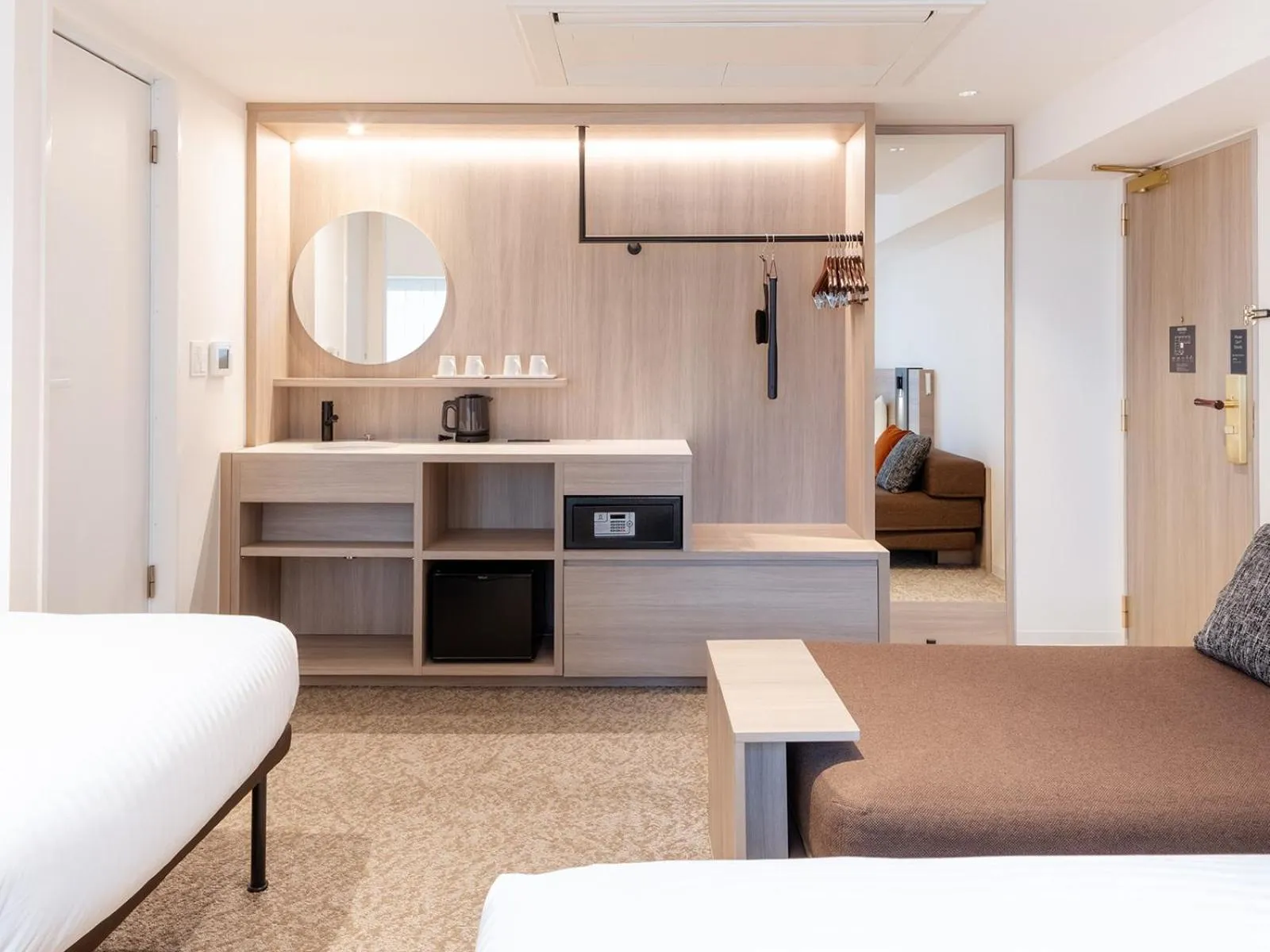 Bed in The OneFive Osaka Namba Kuromon