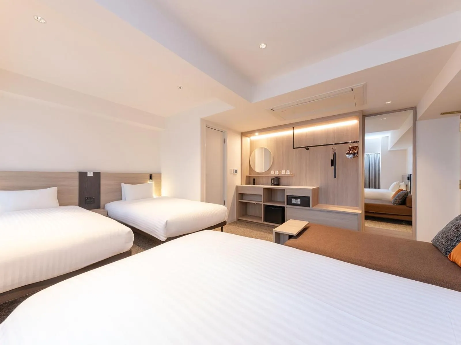 Bed in The OneFive Osaka Namba Kuromon