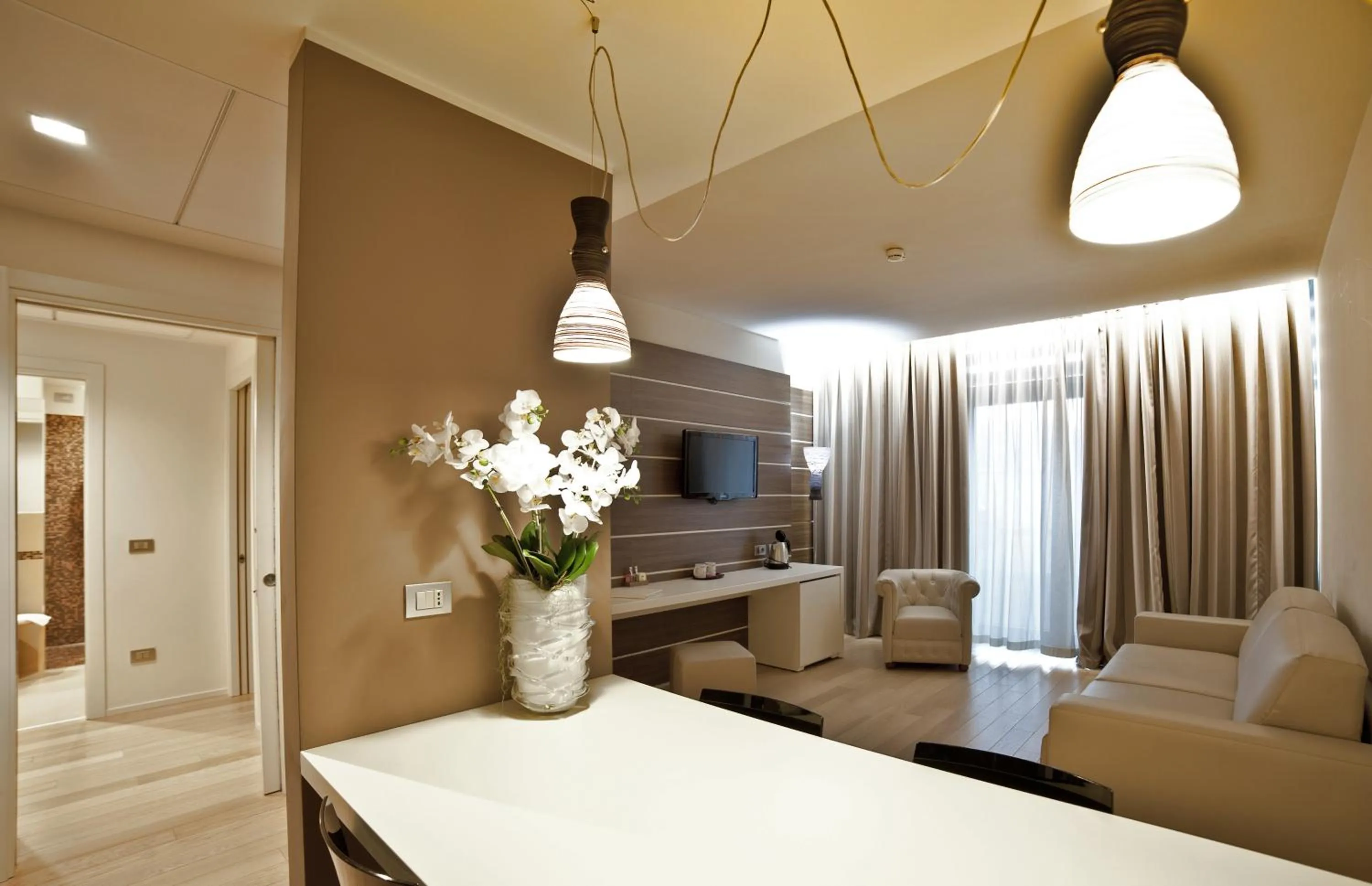 Living room in Hotel Glamour