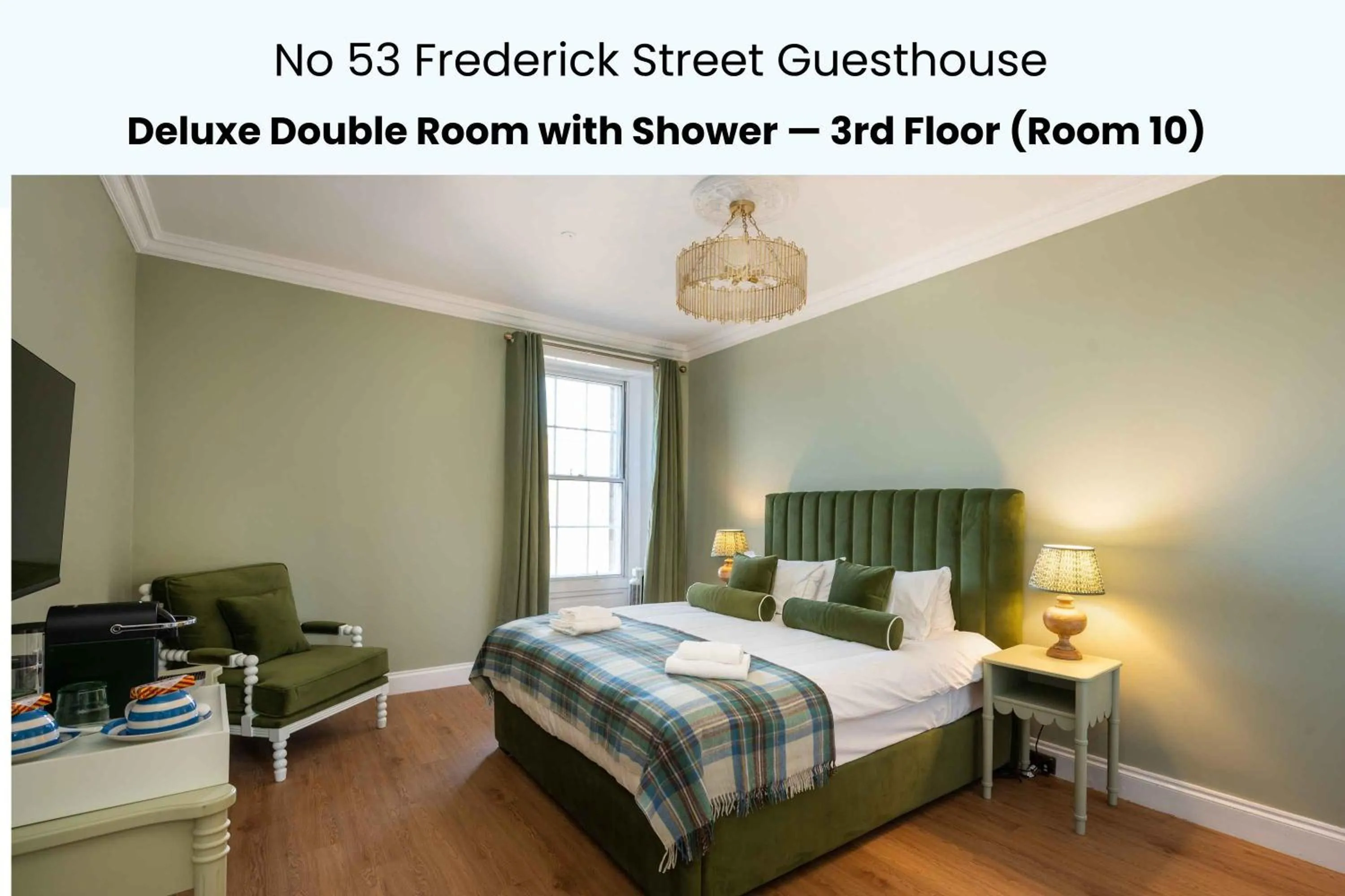 Bed in No. 53 Frederick Street
