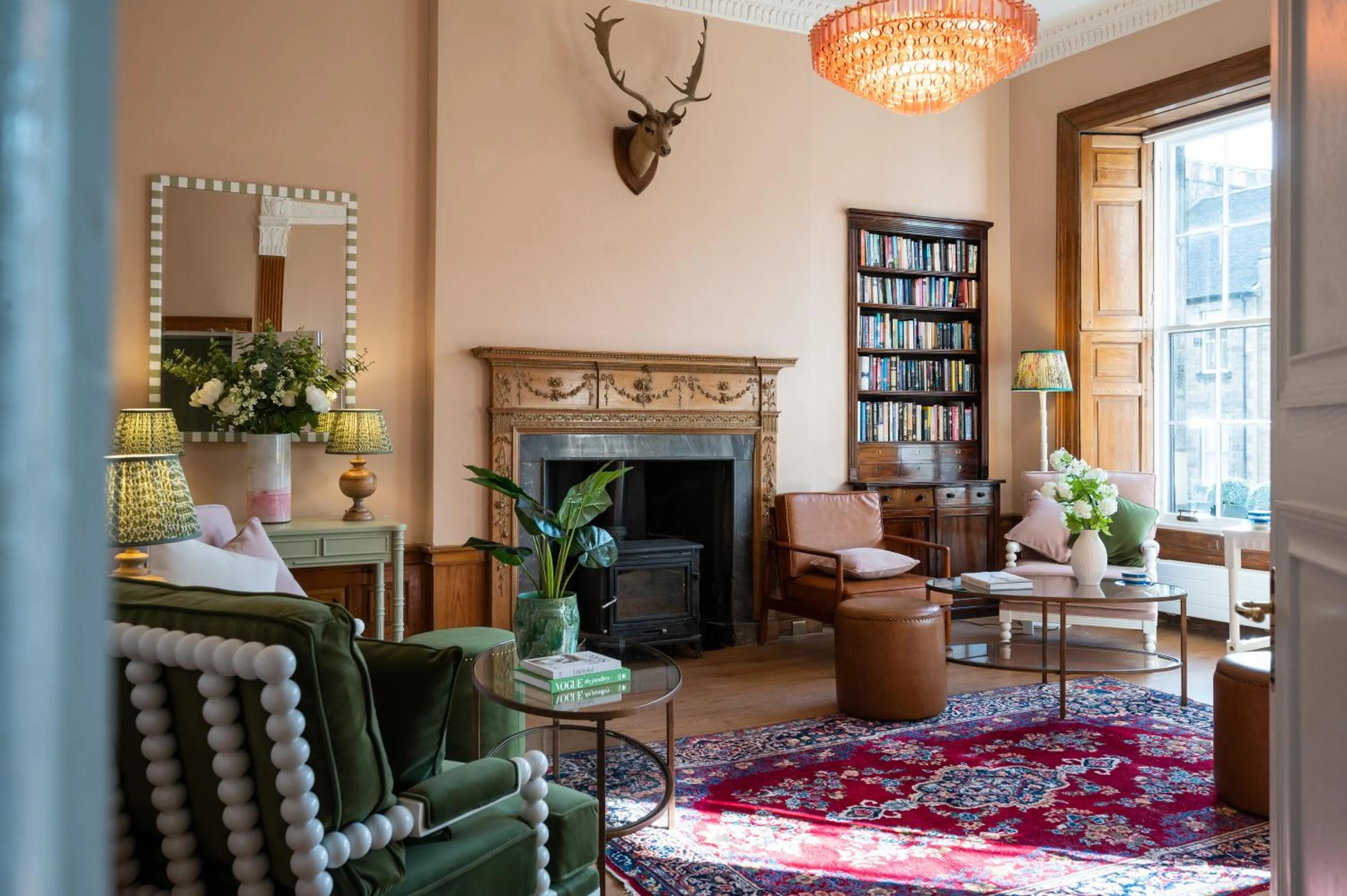 Communal lounge/ TV room in No. 53 Frederick Street