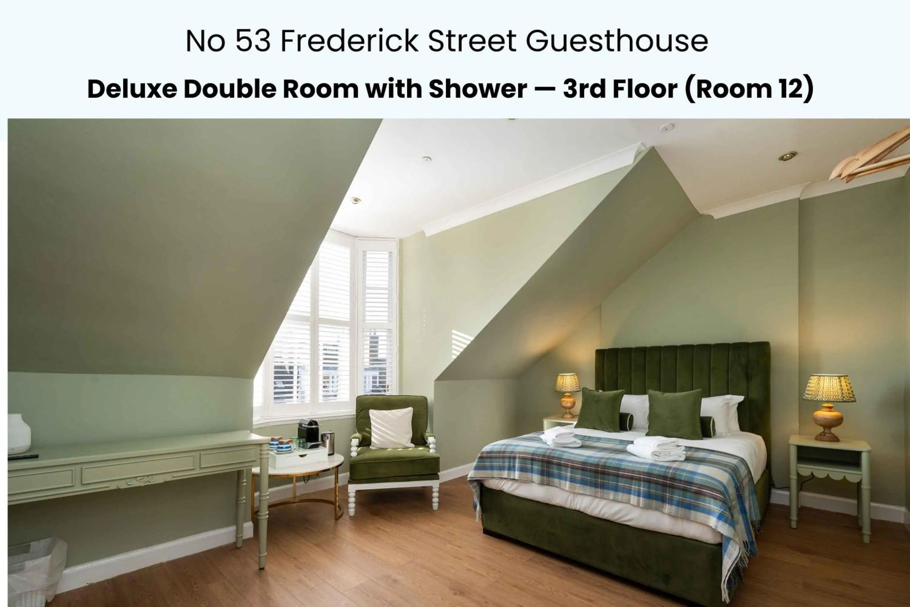 Bed in No. 53 Frederick Street