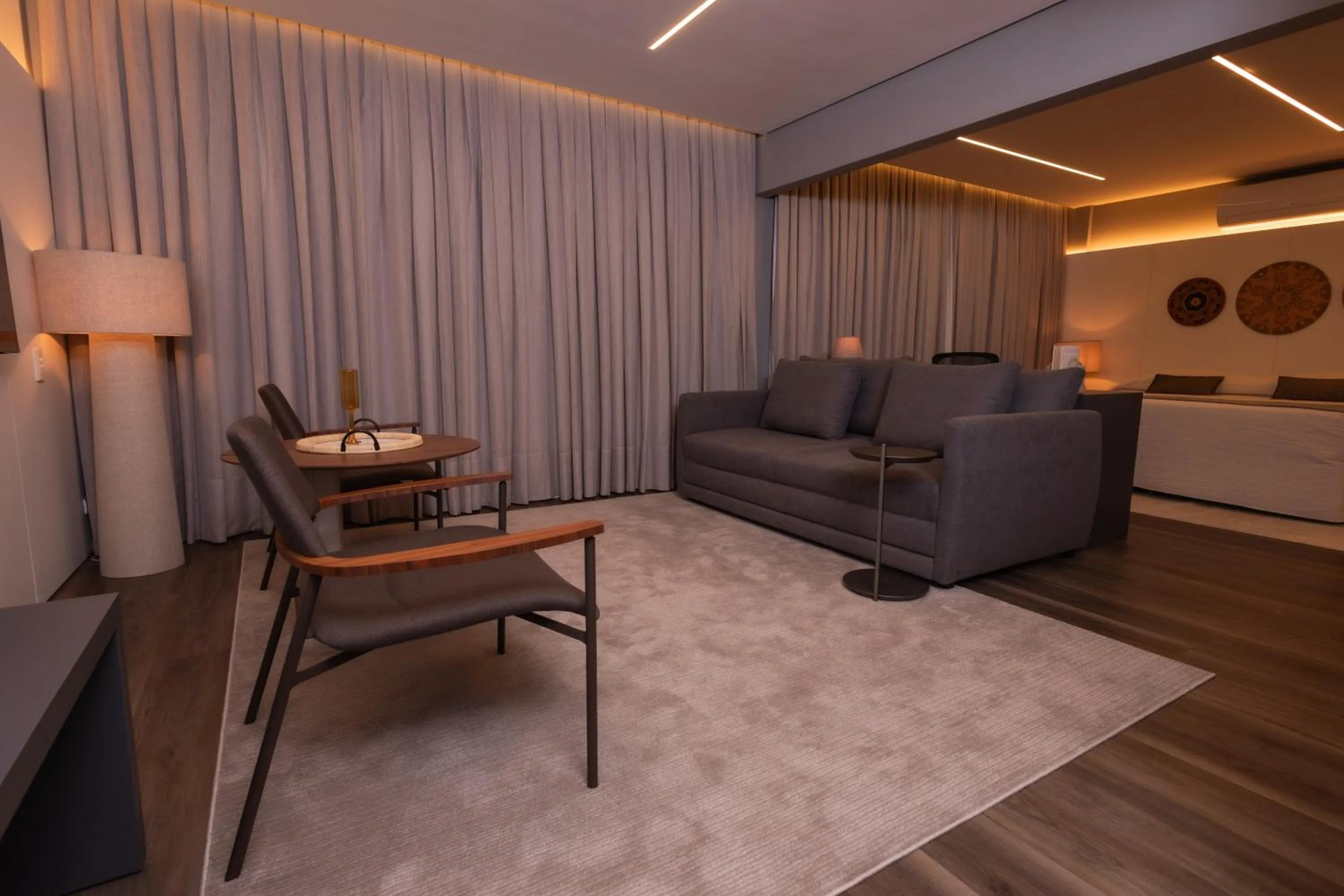 Living room in Hotel Le Canard Lages