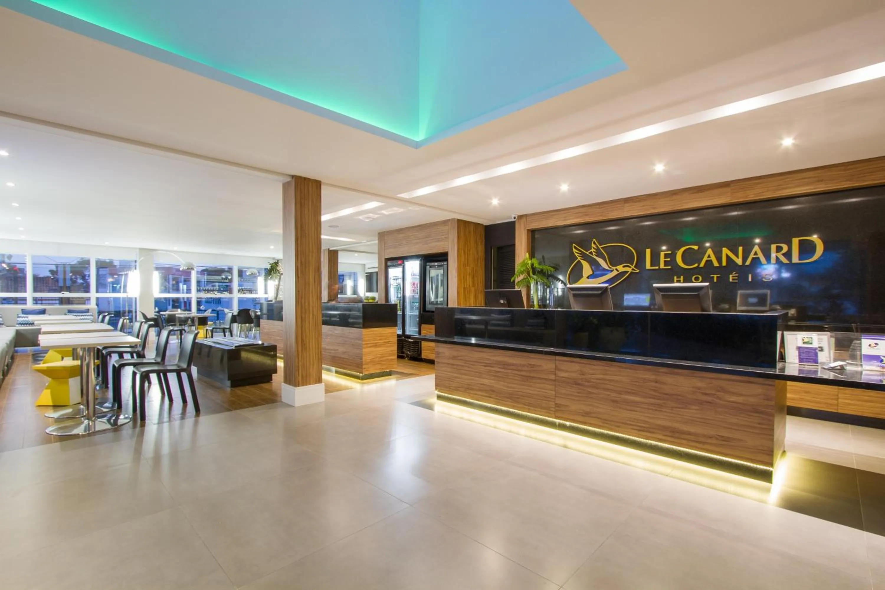 Lobby or reception in Hotel Le Canard Lages