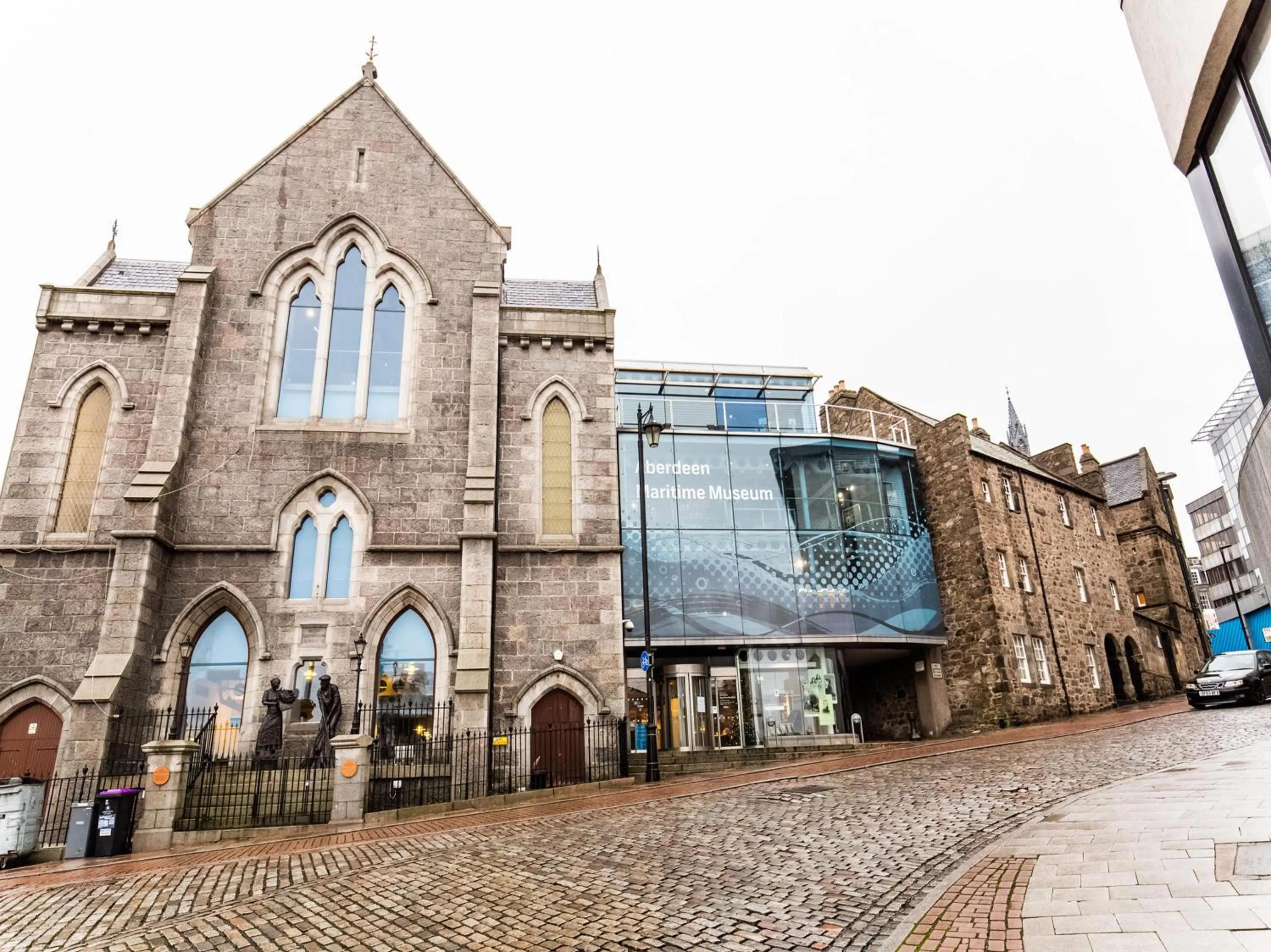 Property building in Lost Guest House Aberdeen