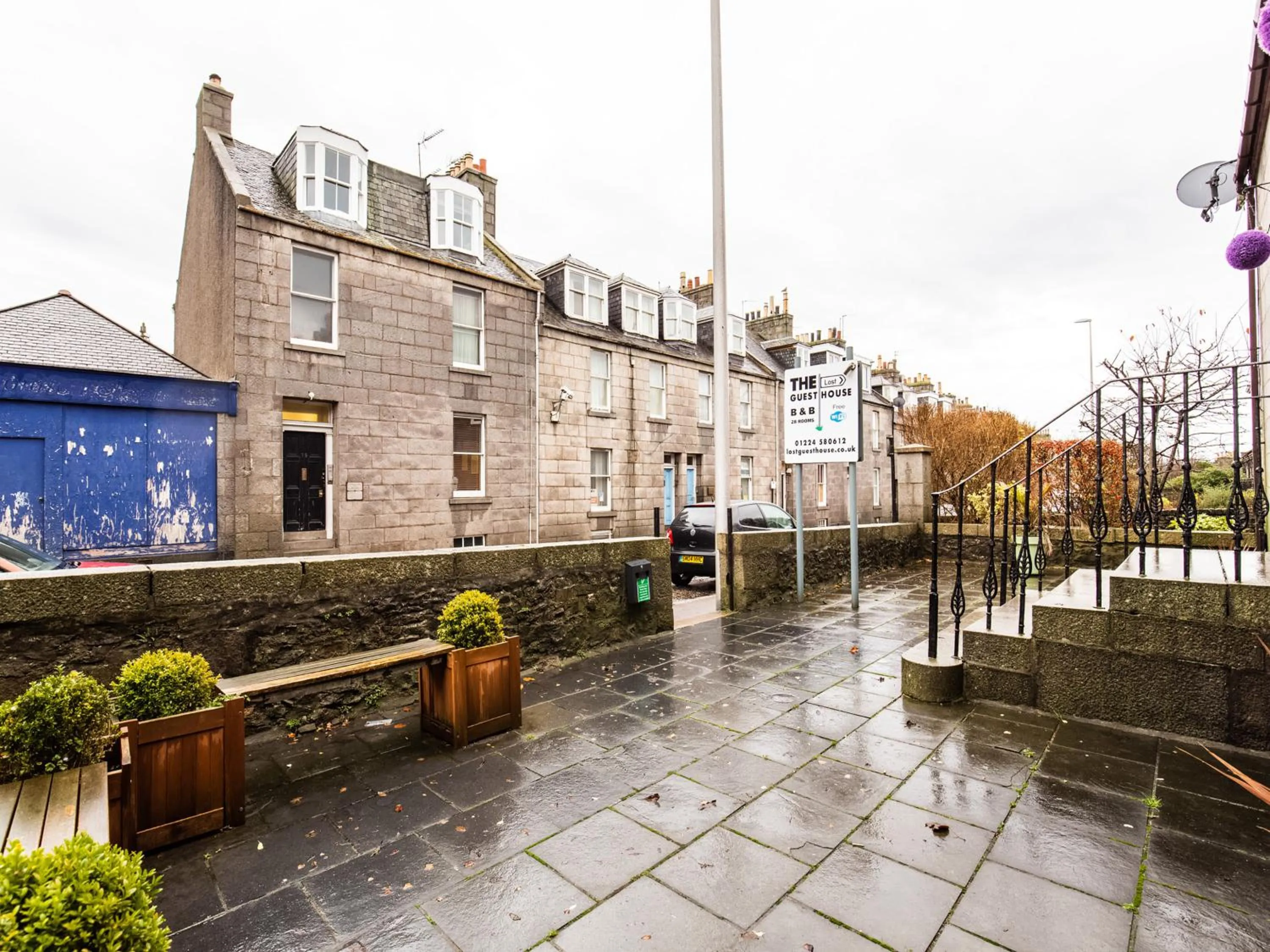 Property building in Lost Guest House Aberdeen