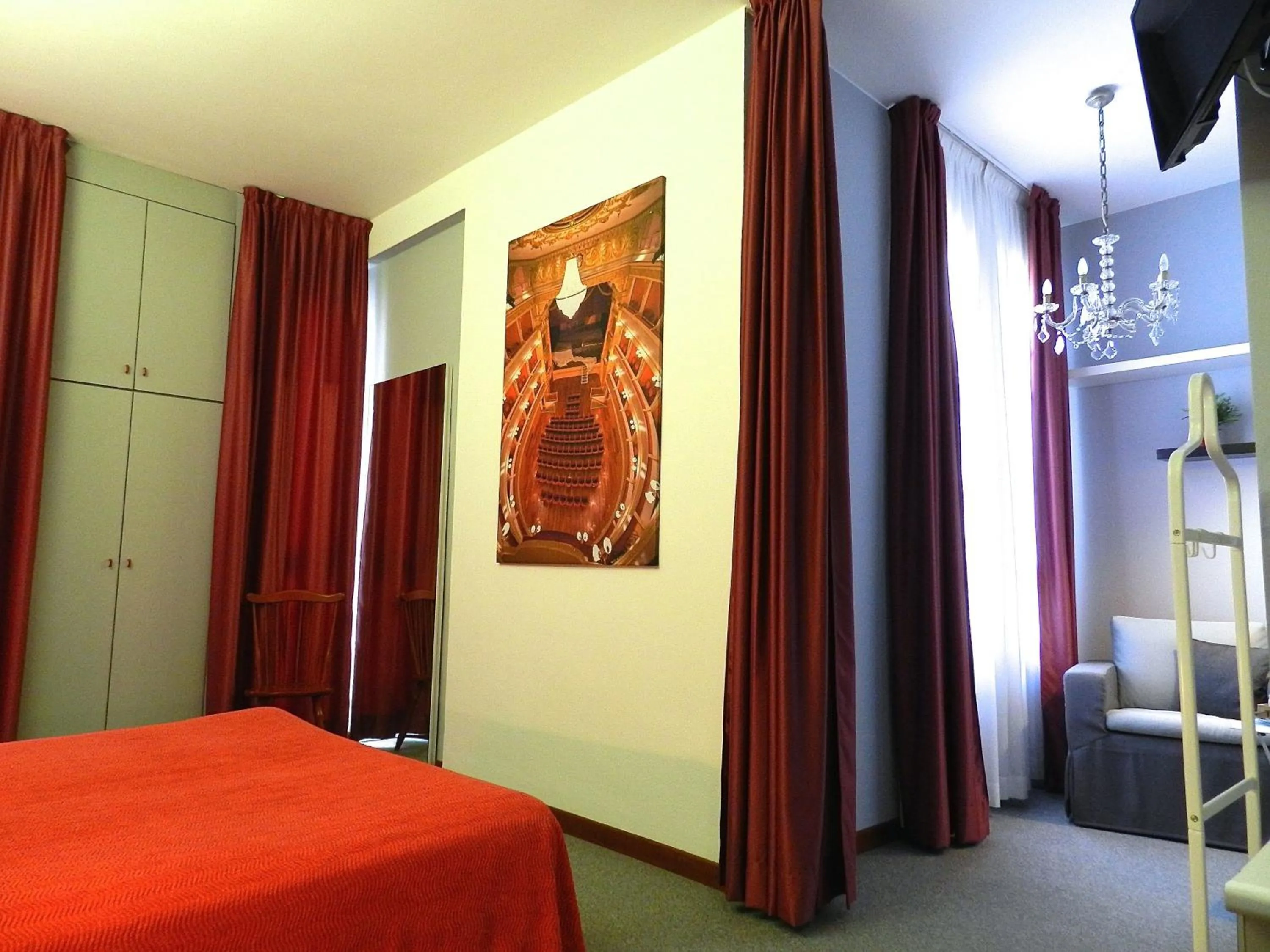 Bedroom, Bed in Hotel Italia